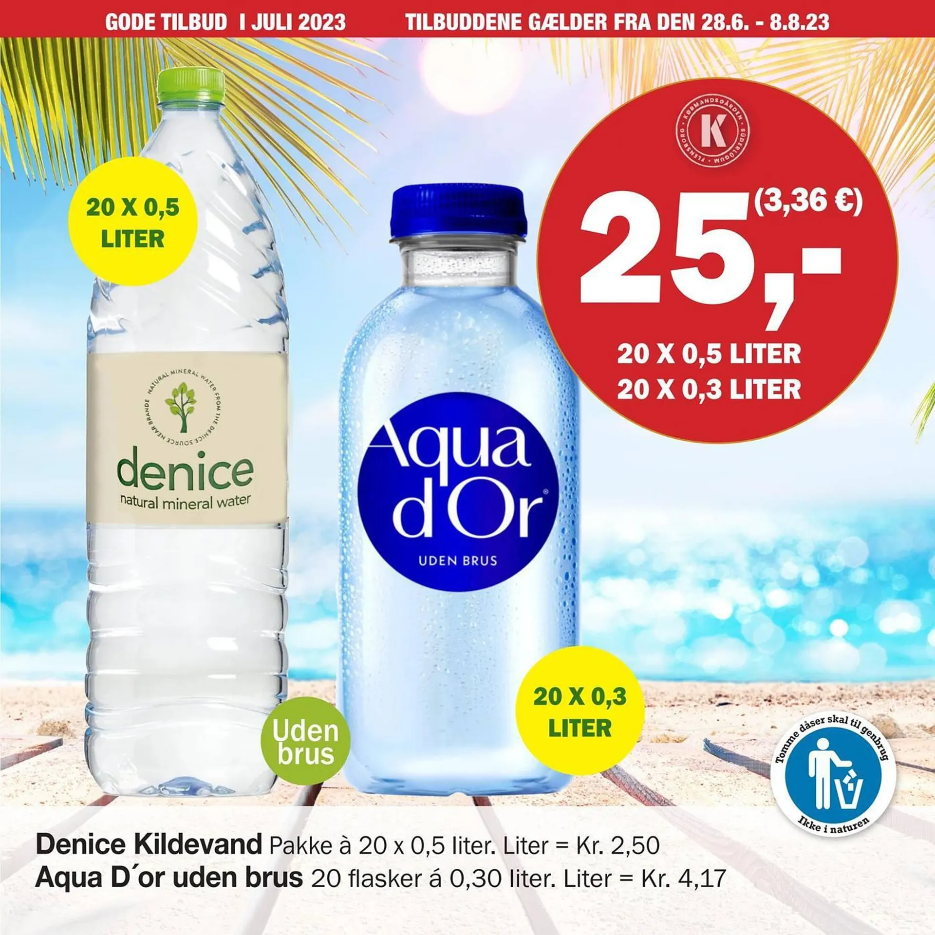 Købmandsgården tilbudsavis Gyldig indtil 27. juni - 8. august 2023 - tilbudsavis side 8