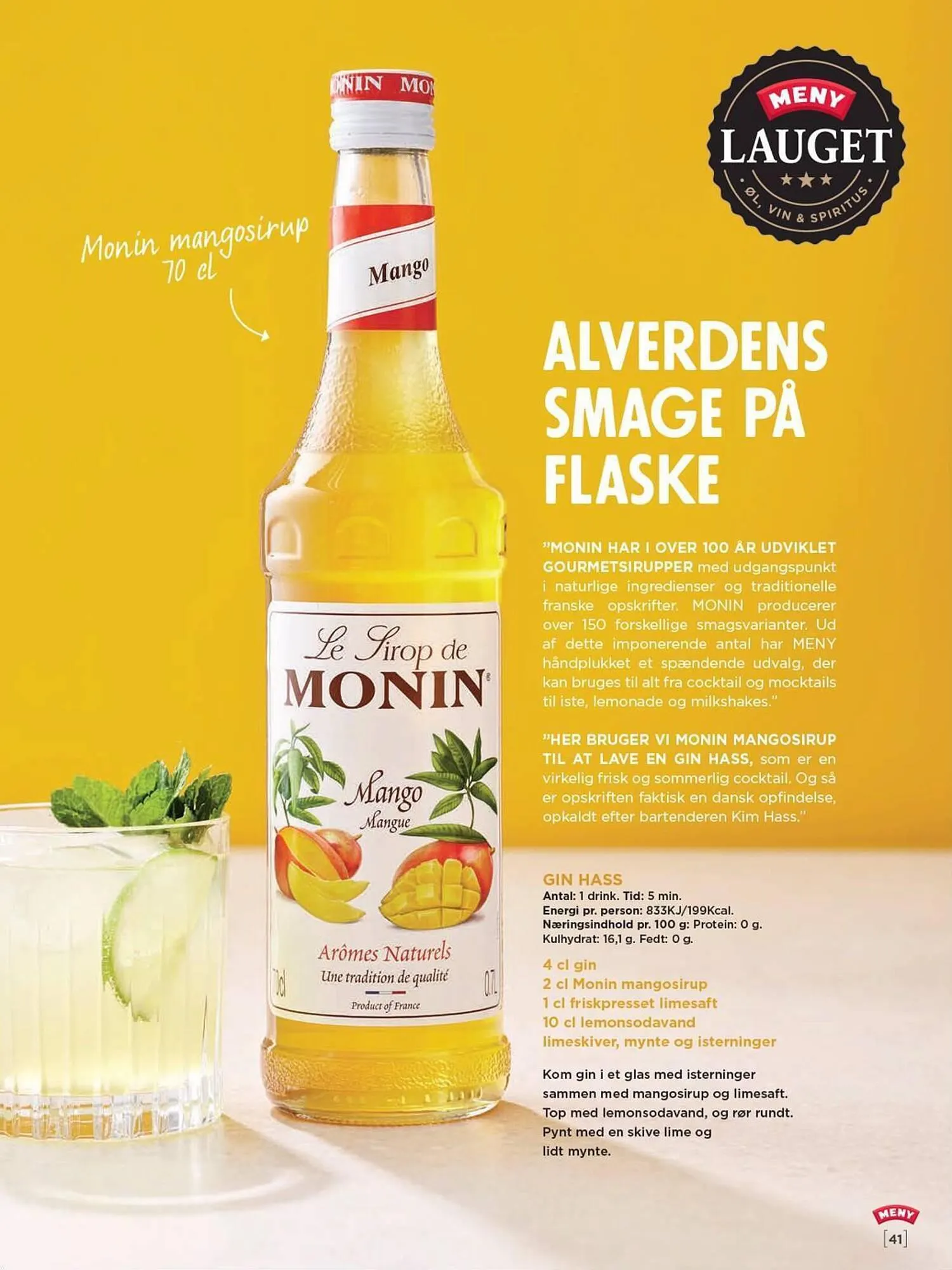 MENY tilbudsavis Gyldig indtil 25. maj - 27. juli 2023 - tilbudsavis side 41