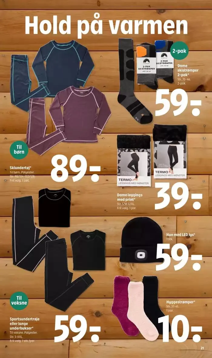 Det rigtige sted at spare Gyldig indtil 9. januar - 15. januar 2025 - tilbudsavis side 21