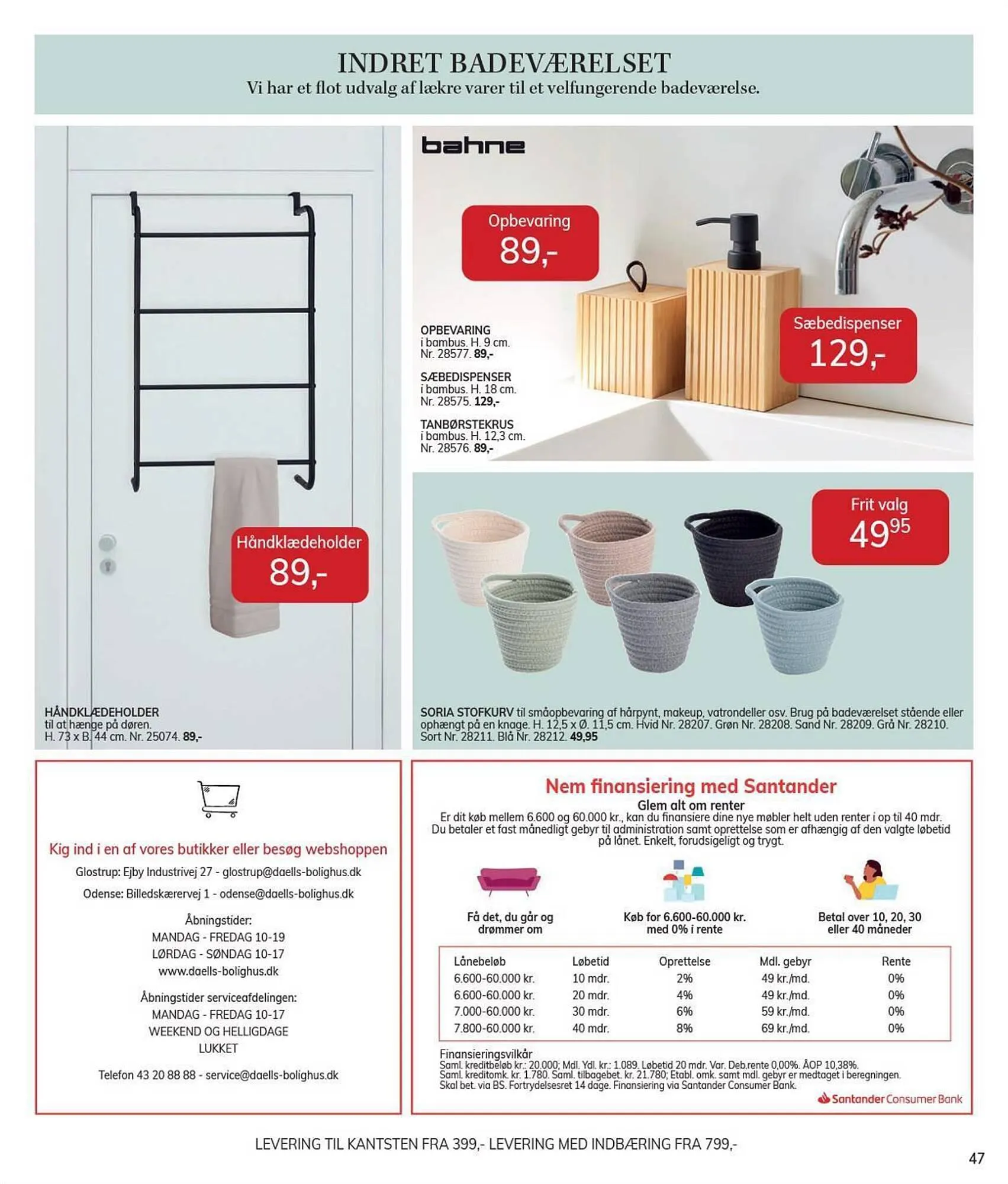 Daells Bolighus tilbudsavis Gyldig indtil 31. august - 13. september 2023 - tilbudsavis side 47