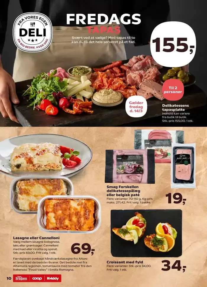 Fantastisk tilbud til alle kunder Gyldig indtil 14. marts - 20. marts 2025 - tilbudsavis side 10