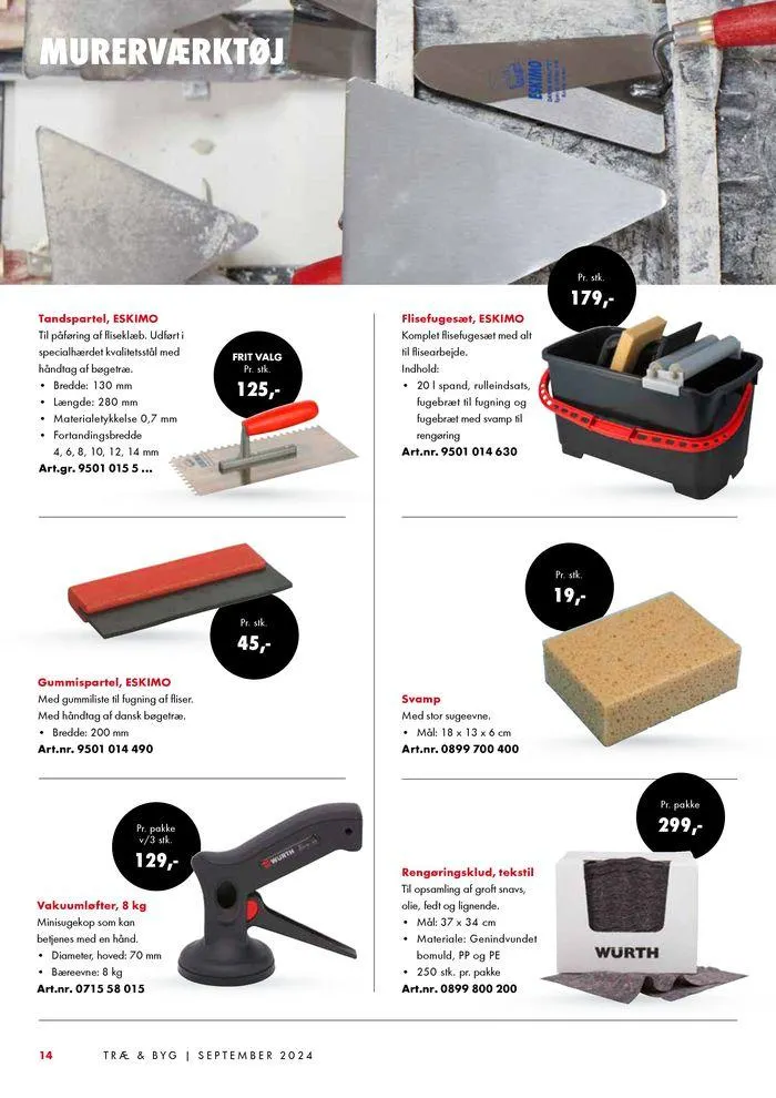 TRÆ & BYG Gyldig indtil 3. september - 30. september 2024 - tilbudsavis side 14