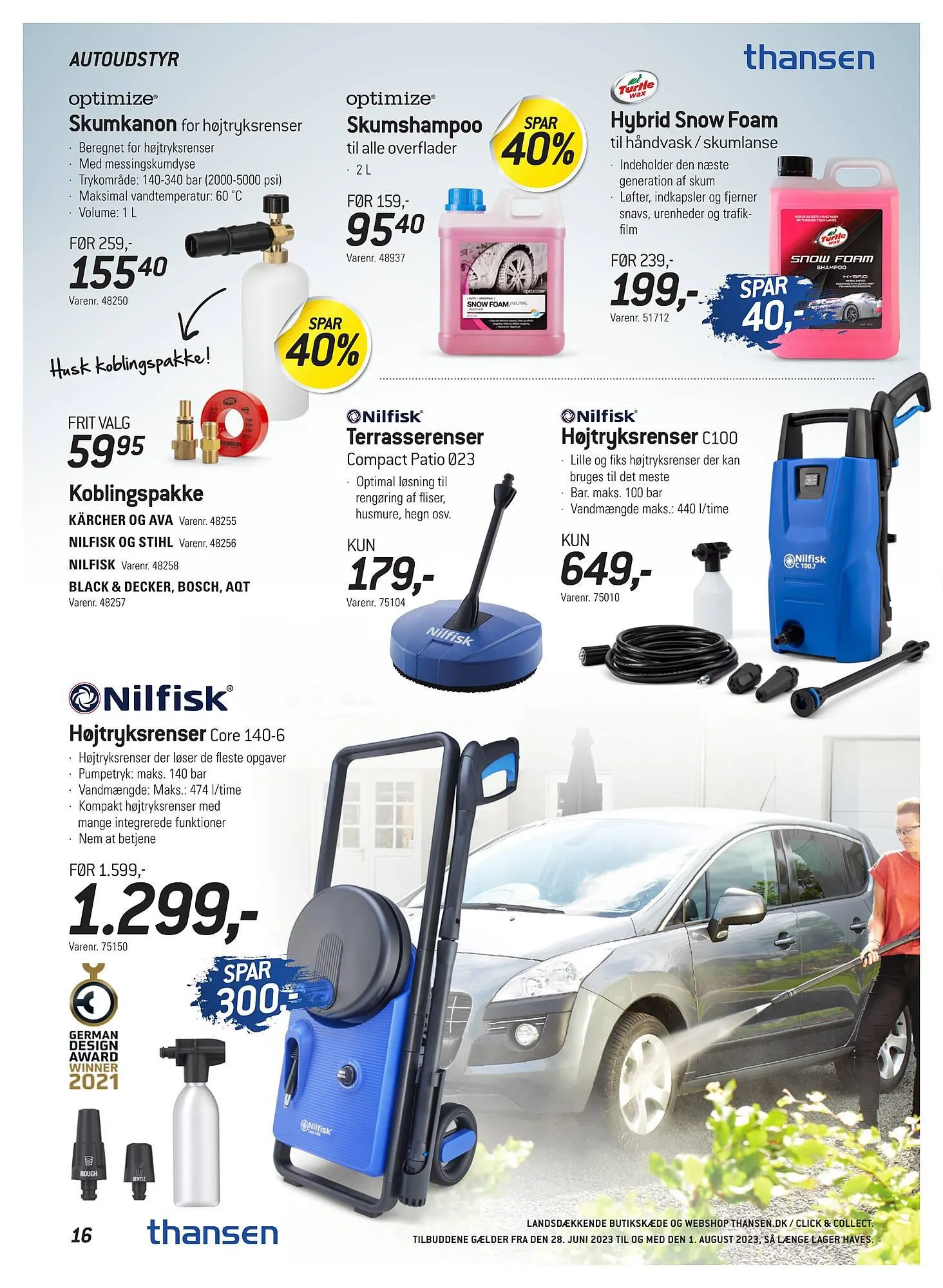 Thansen tilbudsavis Gyldig indtil 28. juni - 1. august 2023 - tilbudsavis side 16
