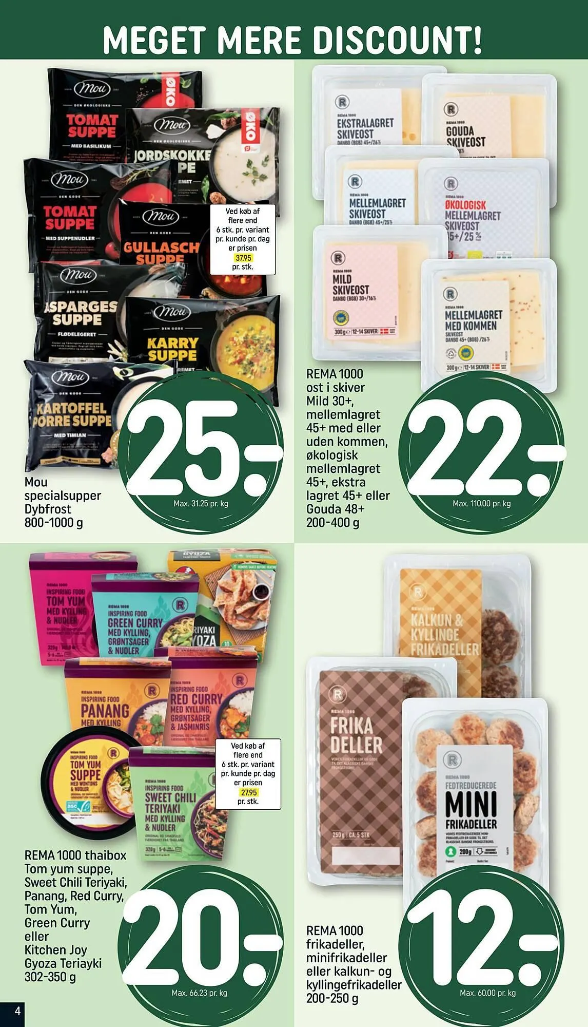 Rema 1000 tilbudsavis Gyldig indtil 1. januar - 11. januar 2025 - tilbudsavis side 4