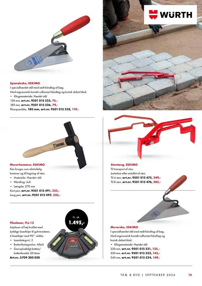 TRÆ & BYG Gyldig indtil 3. september - 30. september 2024 - tilbudsavis side 15