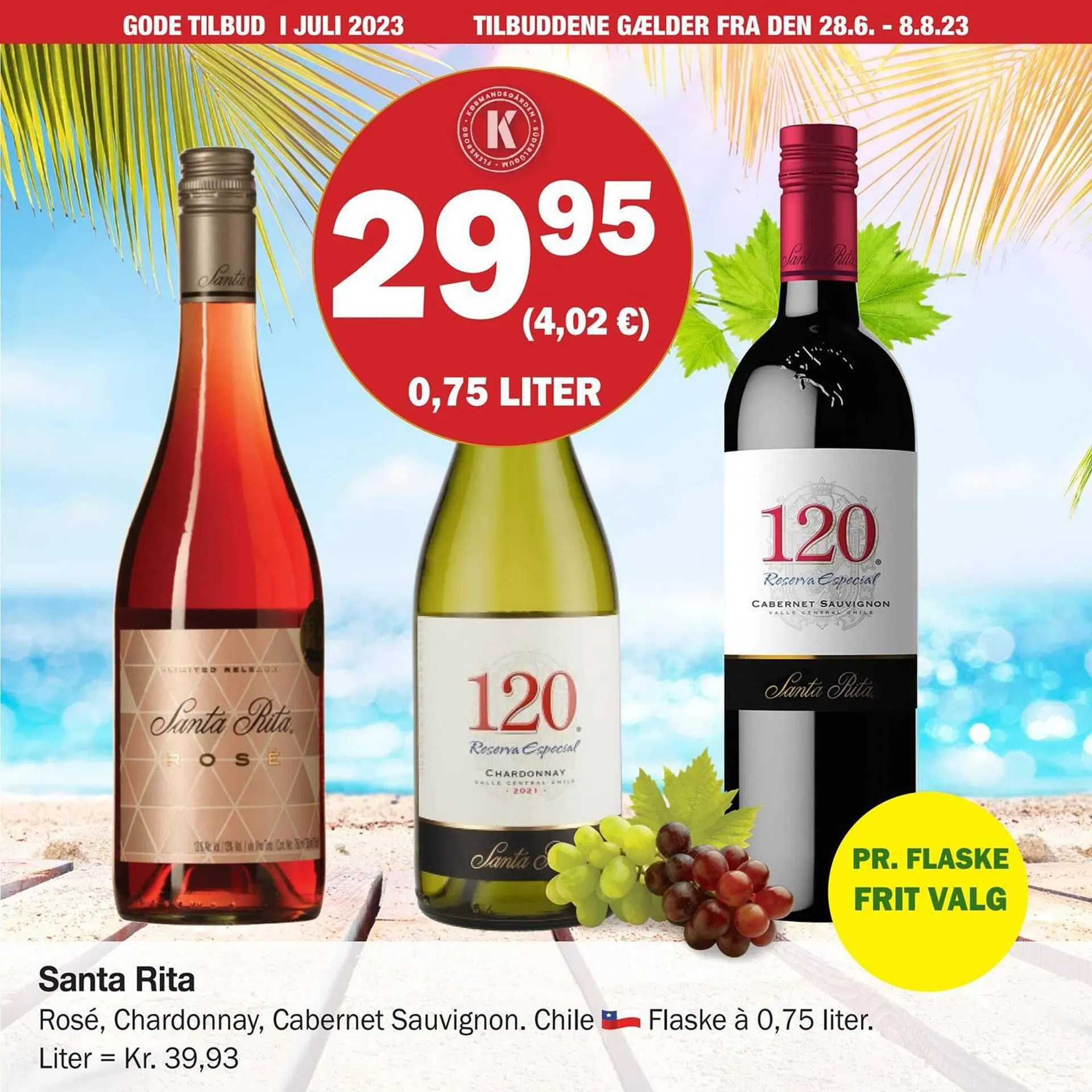 Købmandsgården tilbudsavis Gyldig indtil 27. juni - 8. august 2023 - tilbudsavis side 33