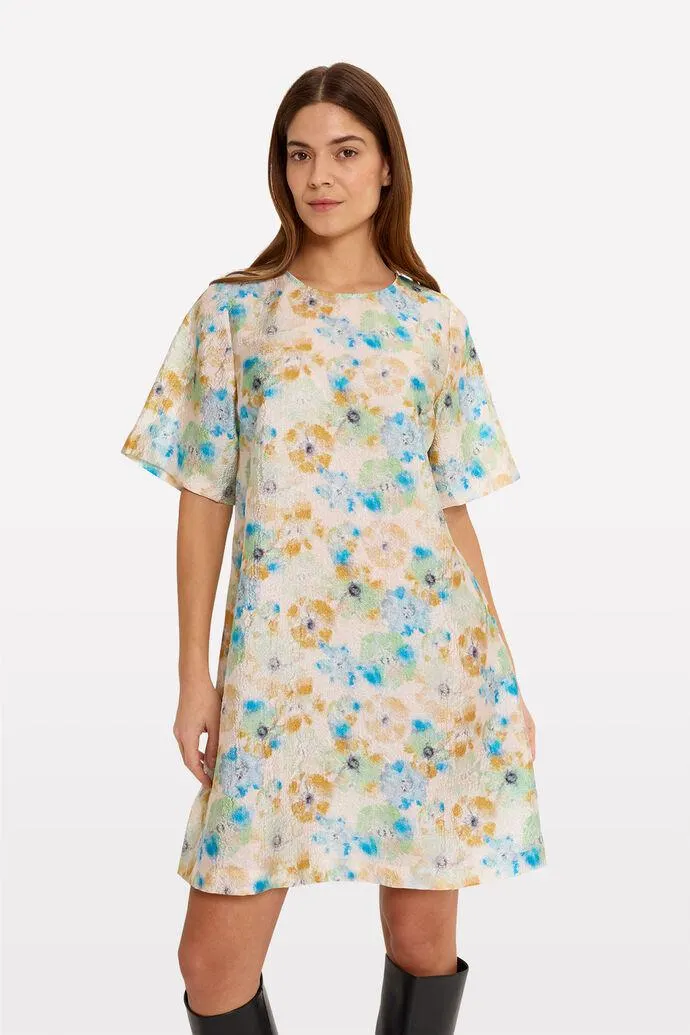ENWOMBAT SS DRESS AOP 7063