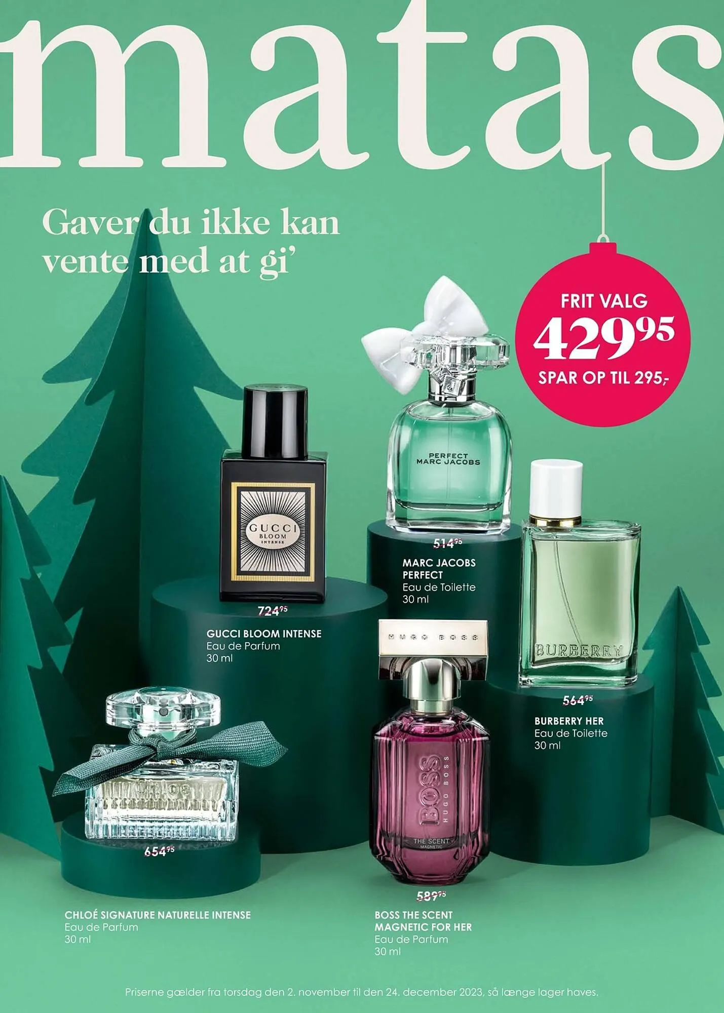 Matas tilbudsavis Gyldig indtil 2. november - 24. december 2023 - tilbudsavis side 1