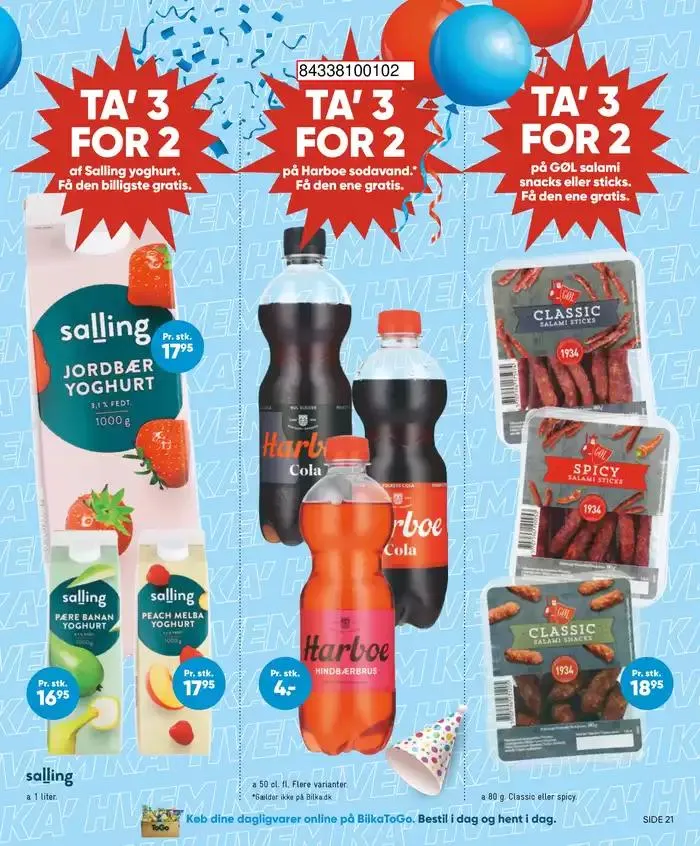 Toptilbud til alle kupjægere Gyldig indtil 29. januar - 12. februar 2025 - tilbudsavis side 21