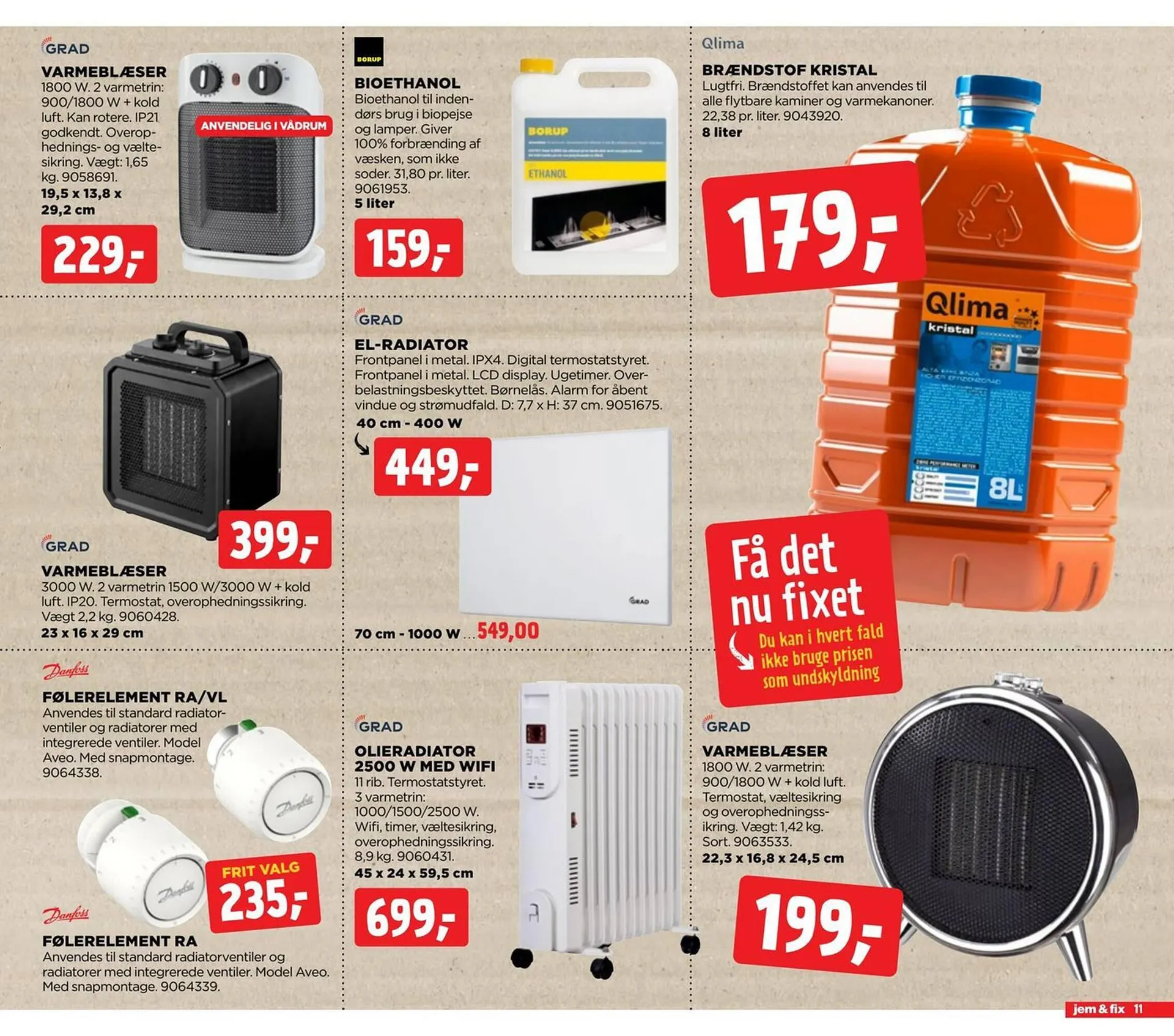 jem & fix tilbudsavis Gyldig indtil 2. december - 9. december 2023 - tilbudsavis side 11