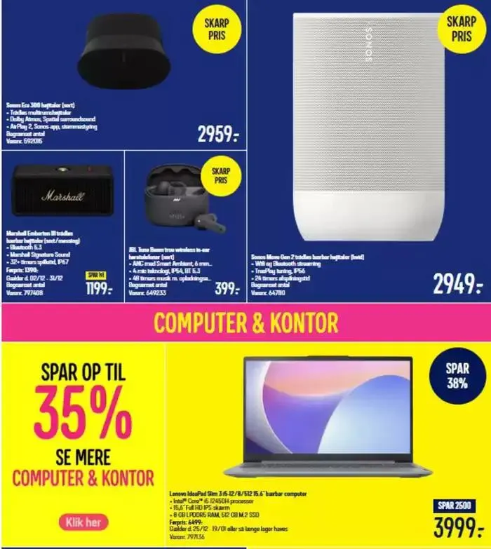 Aktuelle Tilbud Gyldig indtil 26. december - 5. januar 2025 - tilbudsavis side 14