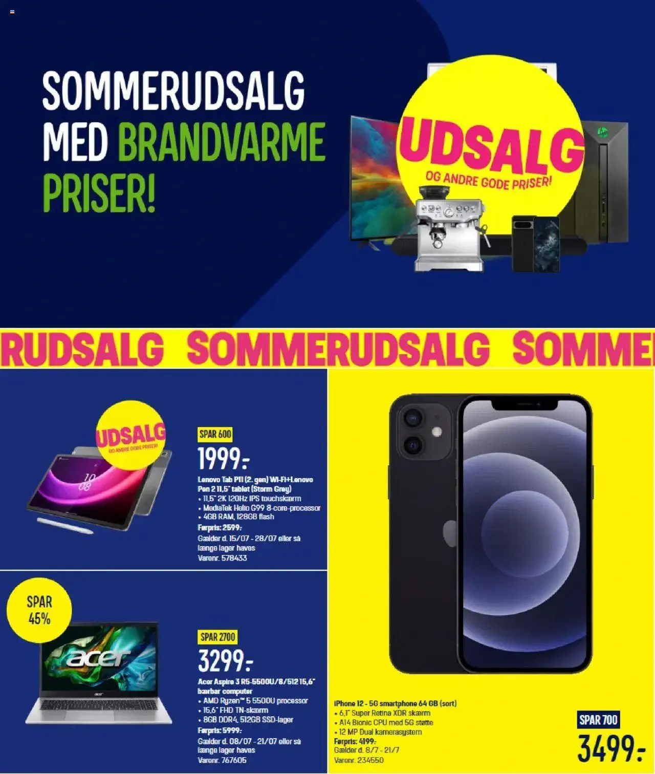 Elgiganten - Tilbudsavis Gyldig indtil 15. juli - 21. juli 2024 - tilbudsavis side 1