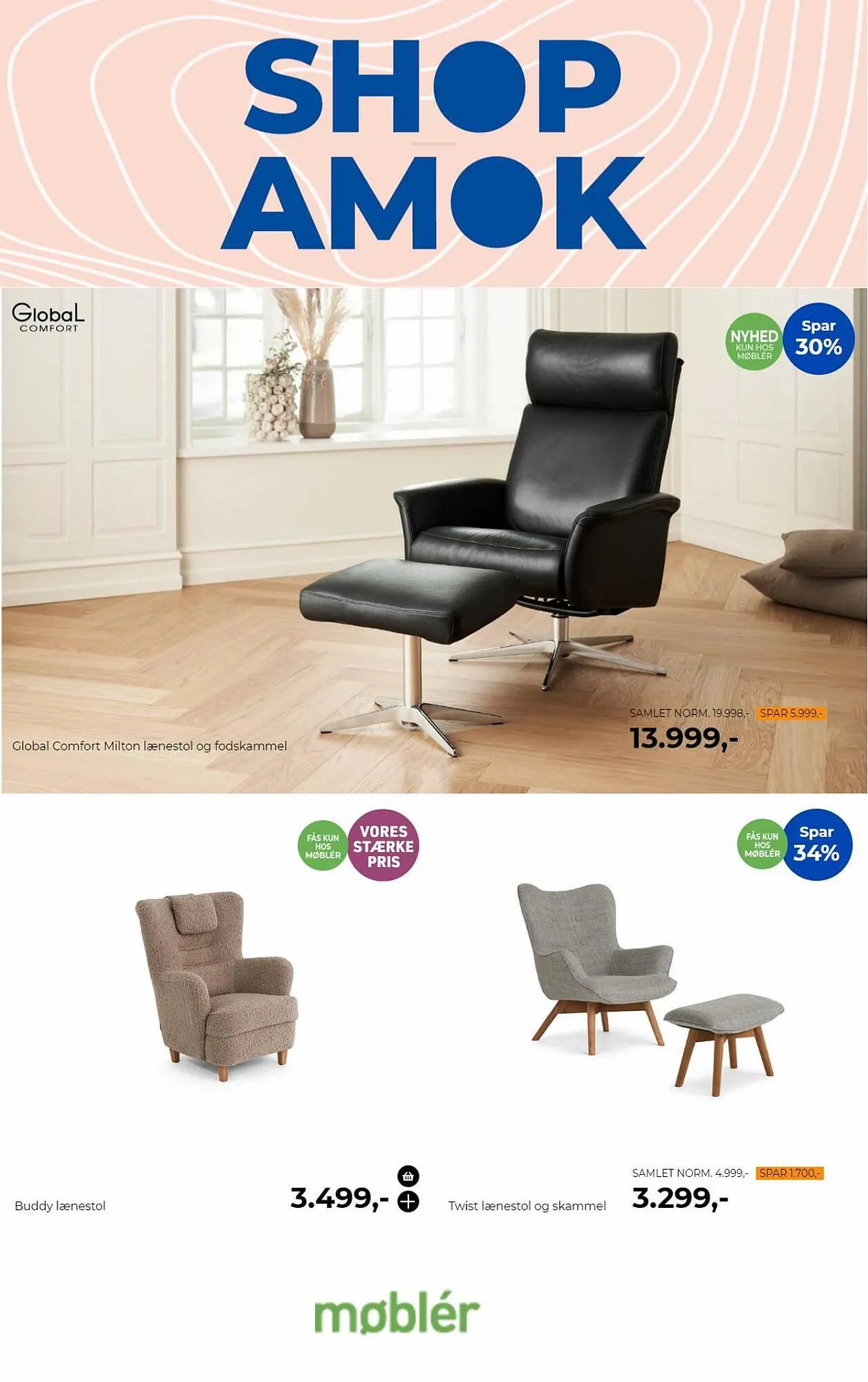 Møblér tilbudsavis Gyldig indtil 31. august - 6. september 2023 - tilbudsavis side 1