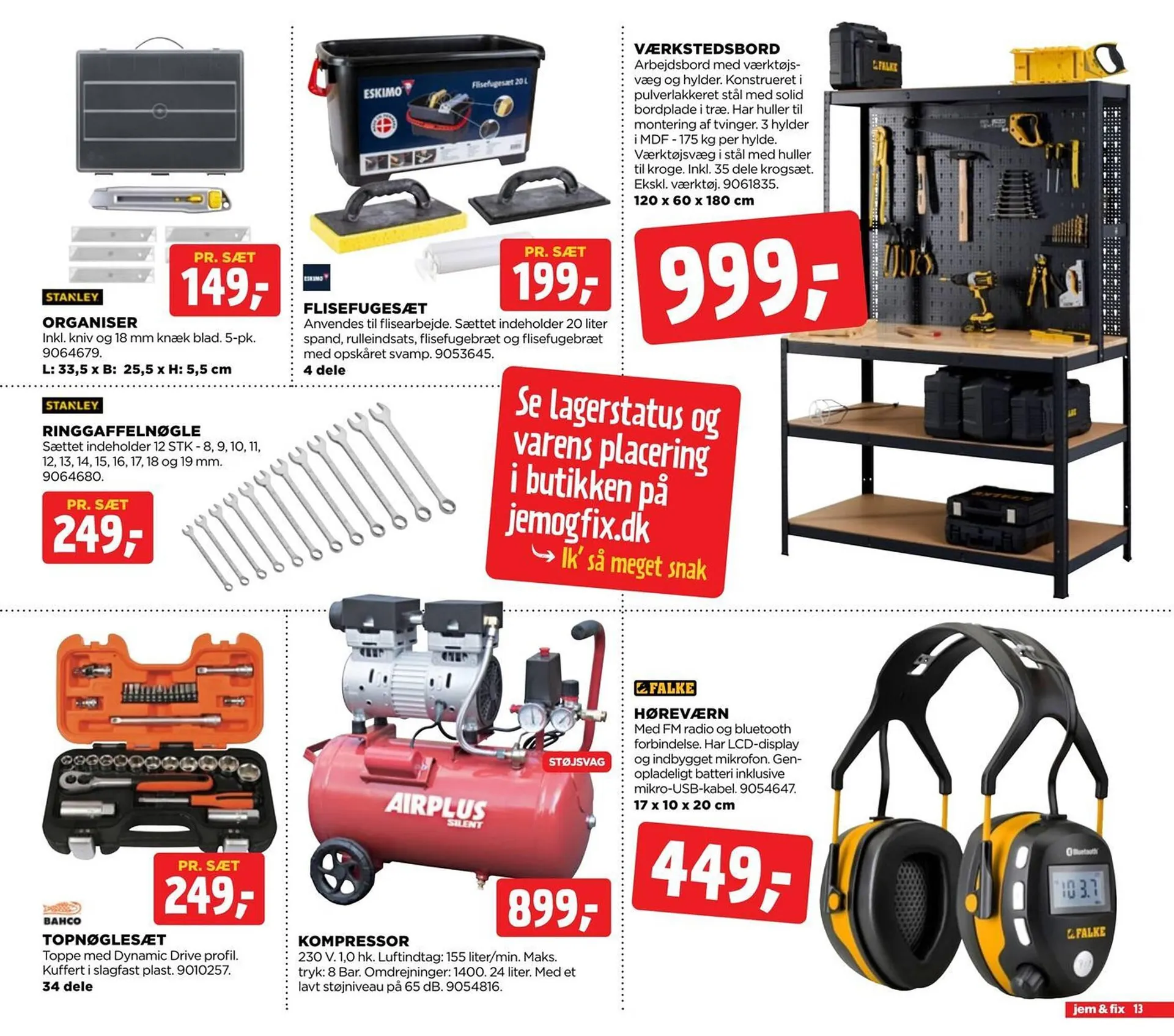 jem & fix tilbudsavis Gyldig indtil 2. december - 9. december 2023 - tilbudsavis side 13