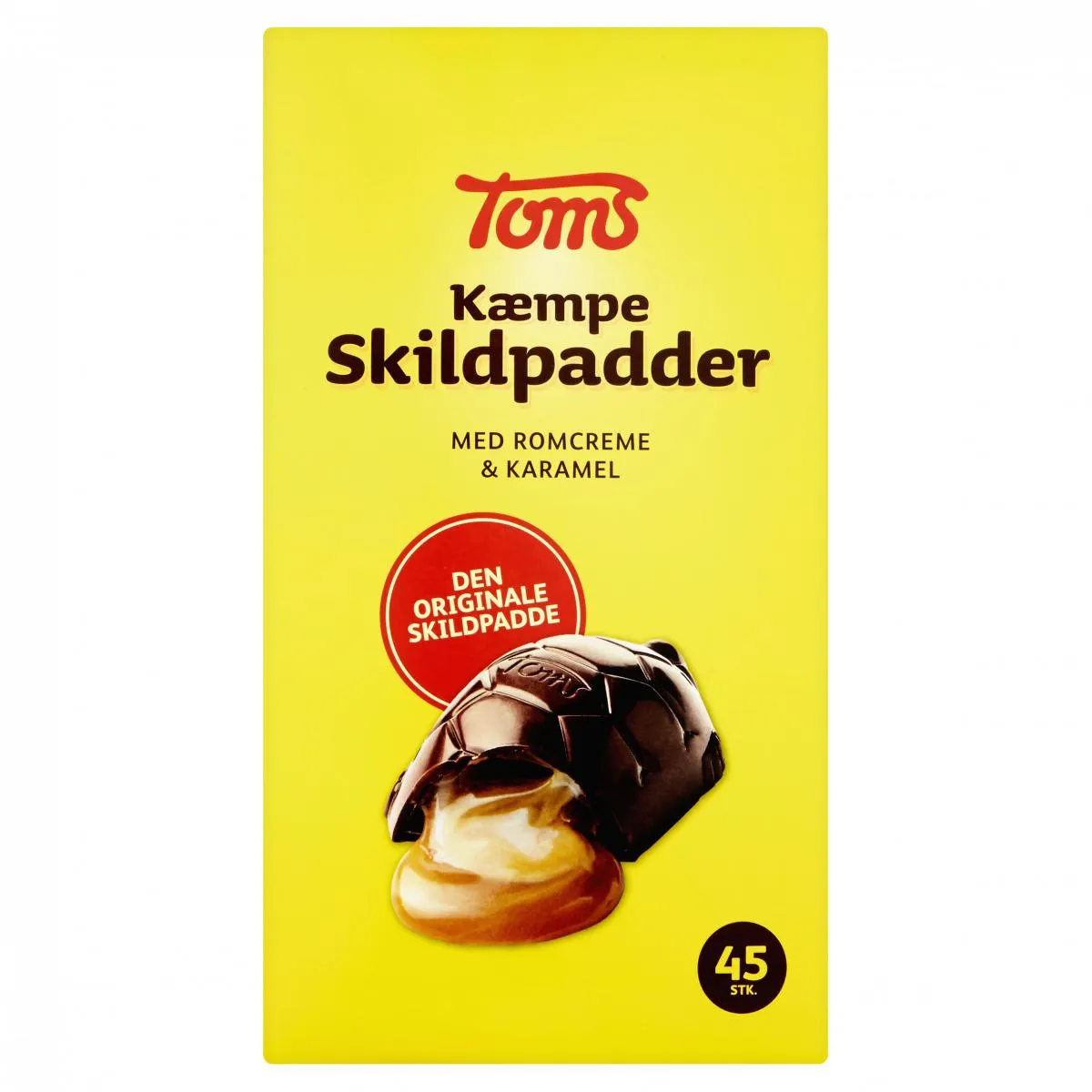 Toms Kæmpe Skildpadder med Romcreme & Karamel