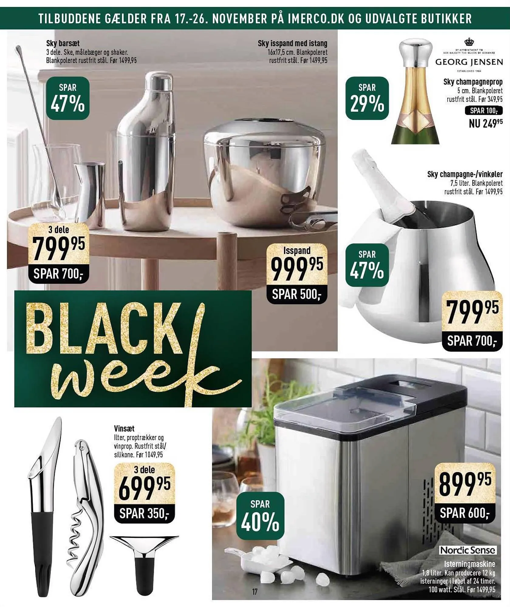 Imerco tilbudsavis Gyldig indtil 16. november - 26. november 2023 - tilbudsavis side 17