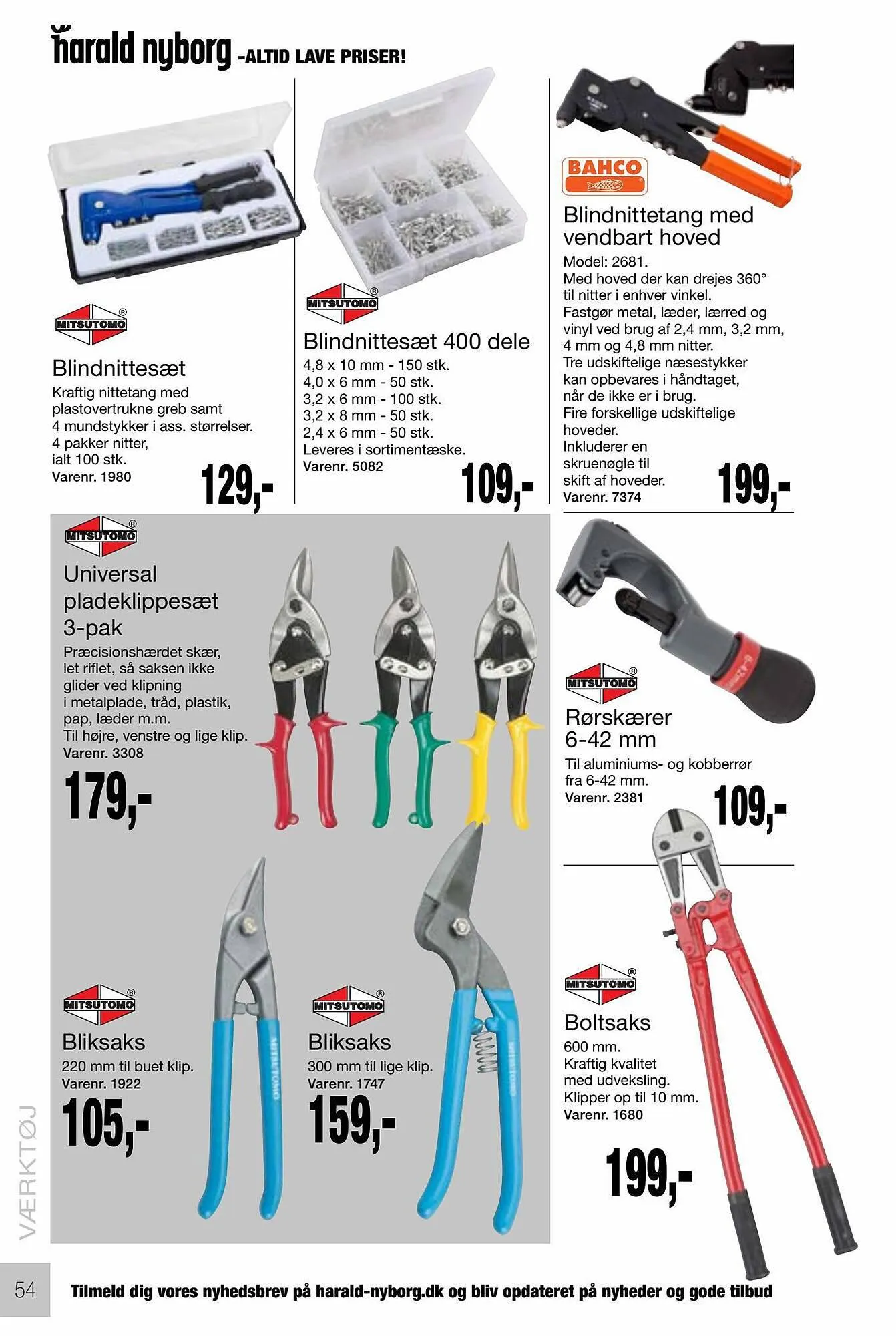 Harald Nyborg tilbudsavis Gyldig indtil 4. januar - 31. december 2023 - tilbudsavis side 54
