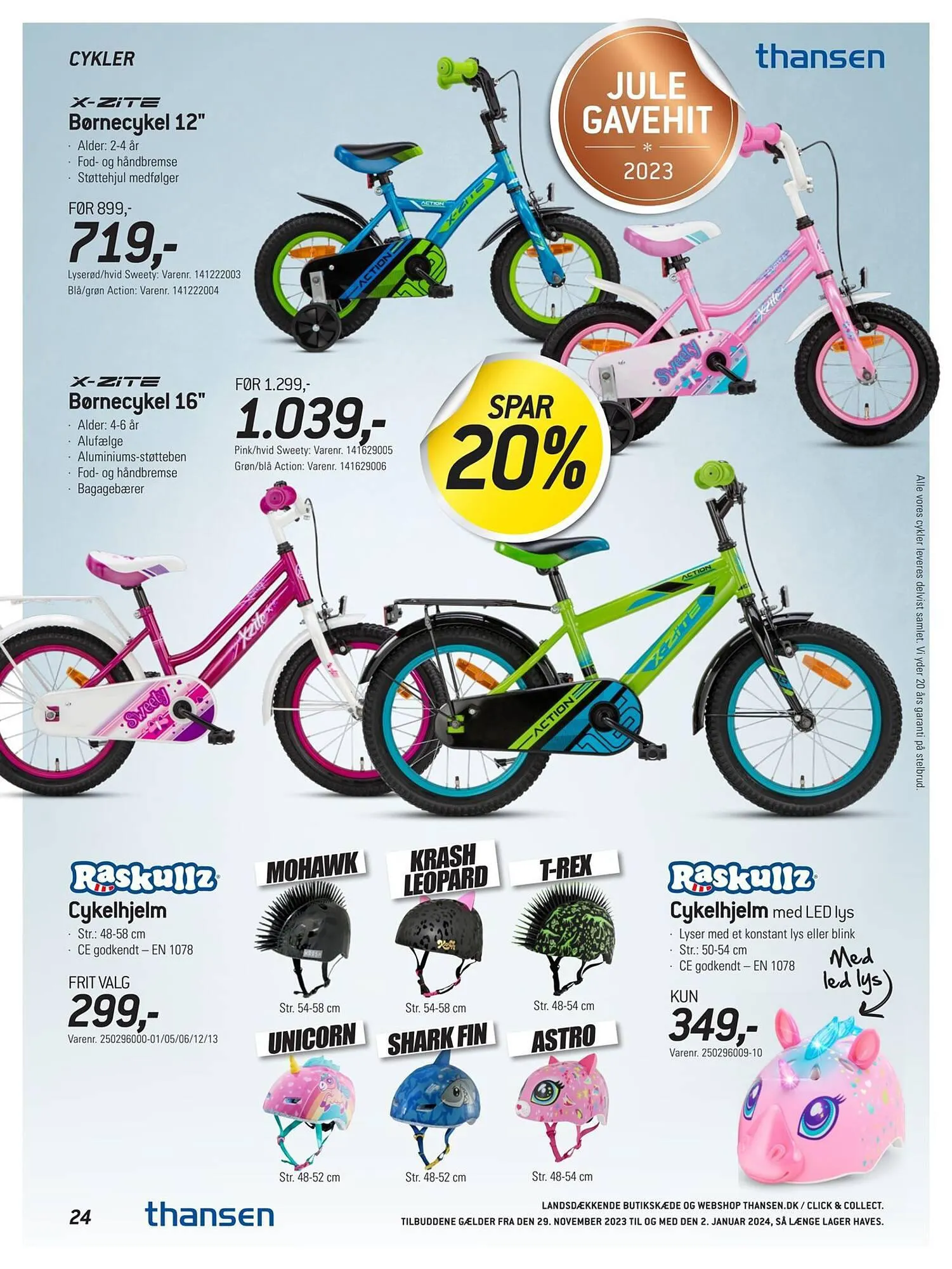 Thansen tilbudsavis Gyldig indtil 28. november - 2. januar 2024 - tilbudsavis side 24