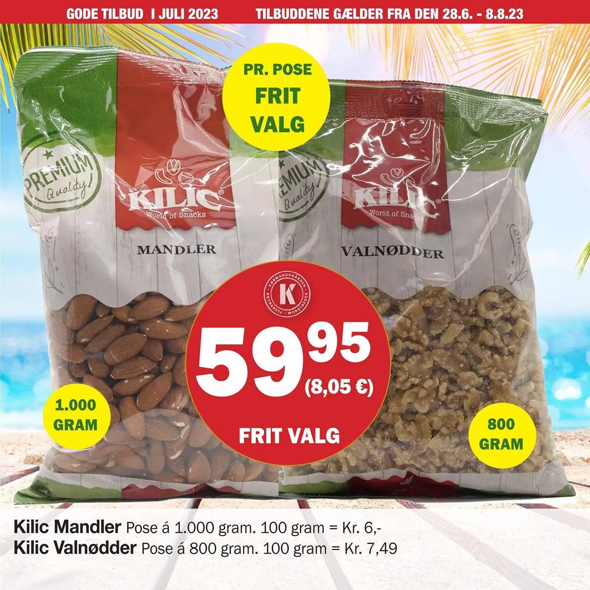 Købmandsgården tilbudsavis Gyldig indtil 27. juni - 8. august 2023 - tilbudsavis side 72