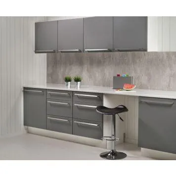 Fibo-Trespo Kitchen Board Cracked Cement 2 stk.