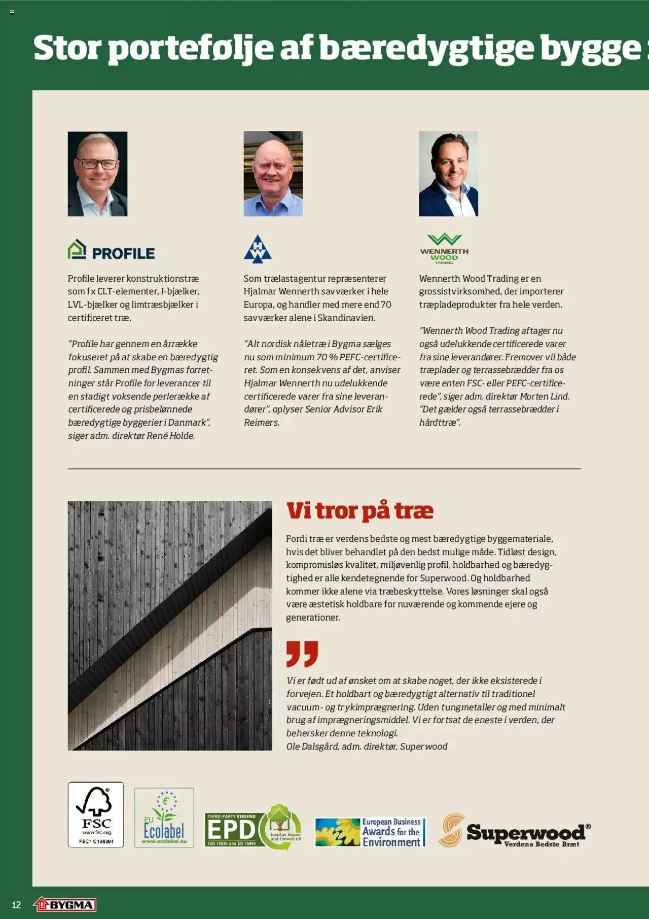 Bygma - Bæredygtigt byggeri Gyldig indtil 11. september - 31. december 2023 - tilbudsavis side 12