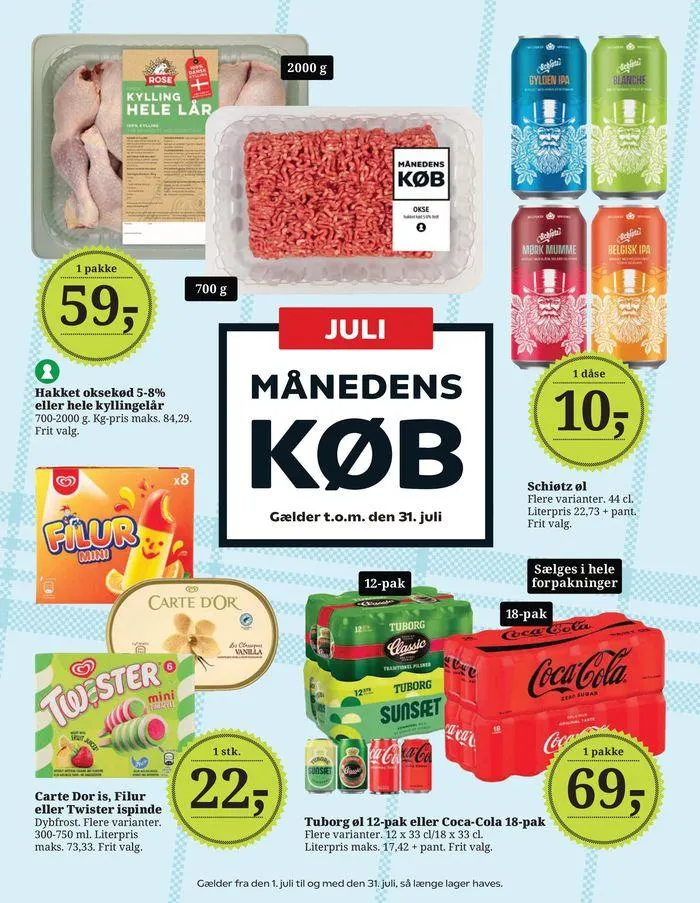 Dagli'Brugsen Tilbudsavis Gyldig indtil 1. august - 15. august 2024 - tilbudsavis side 18