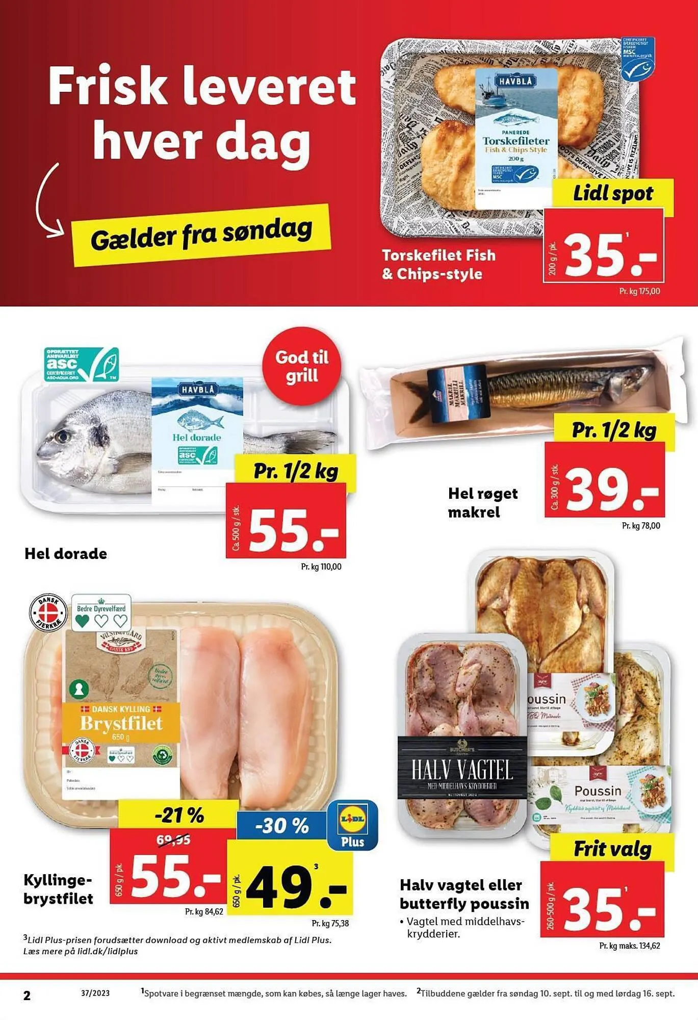 Lidl tilbudsavis Gyldig indtil 10. september - 16. september 2023 - tilbudsavis side 1