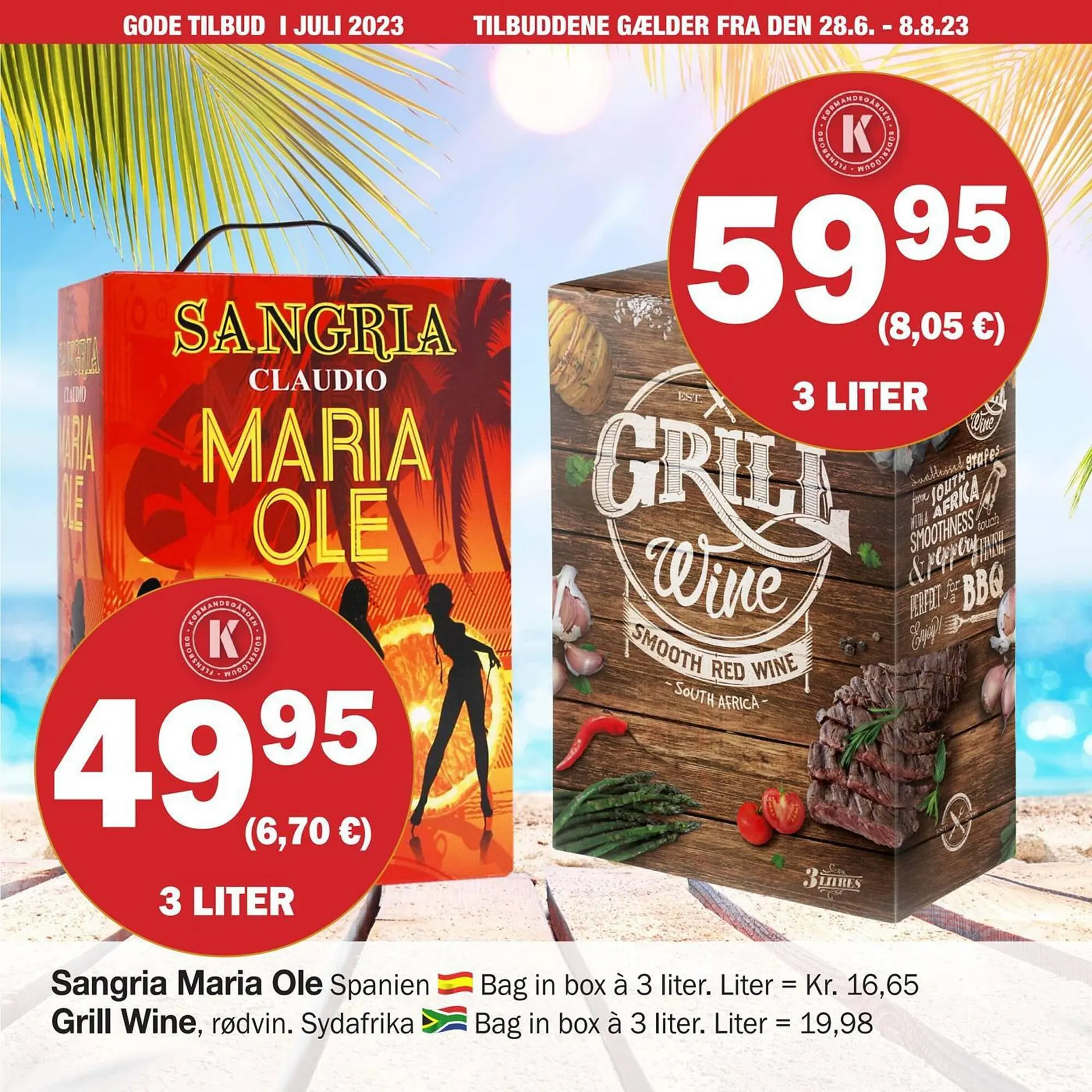 Købmandsgården tilbudsavis Gyldig indtil 27. juni - 8. august 2023 - tilbudsavis side 26