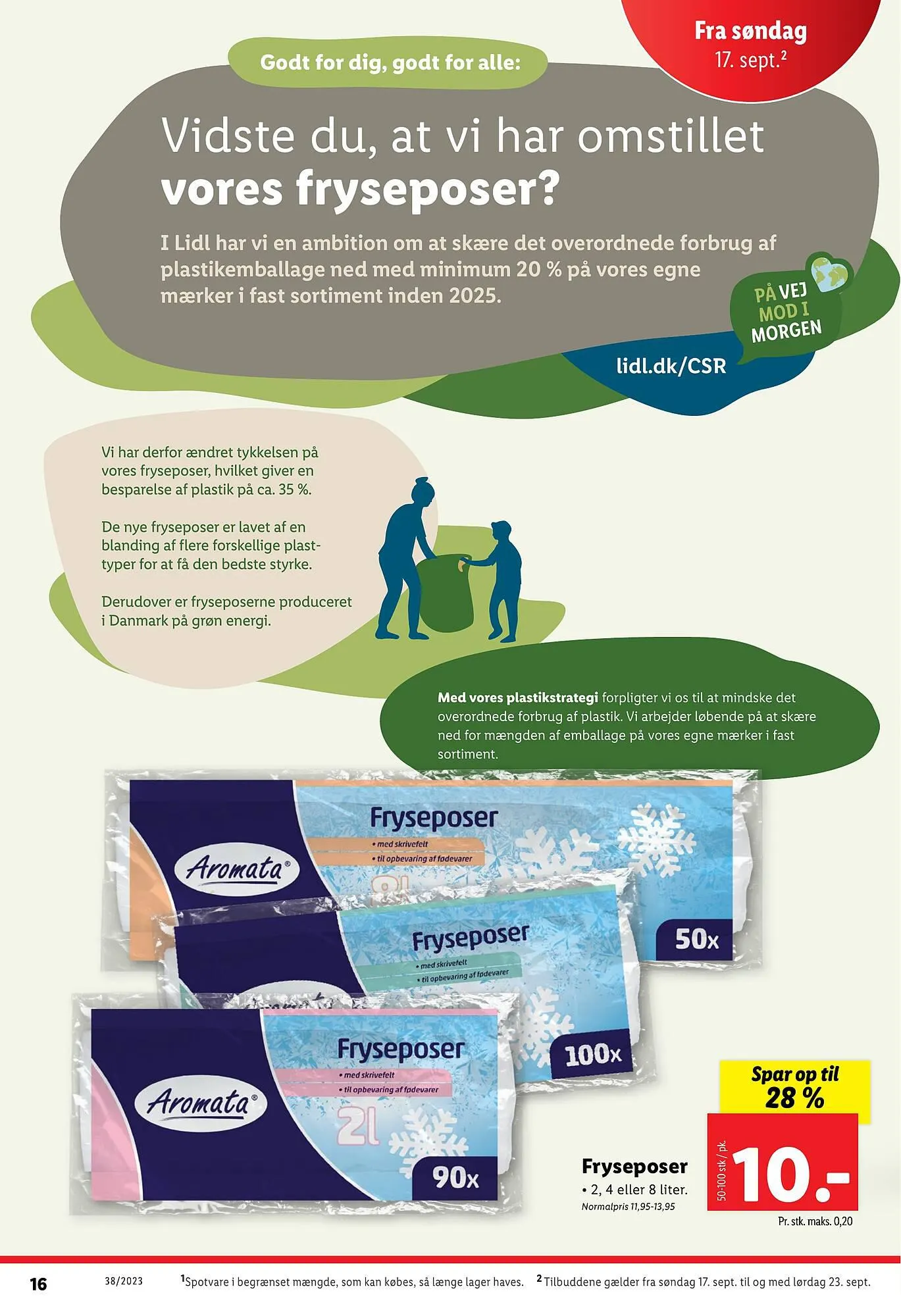 Lidl tilbudsavis Gyldig indtil 17. september - 23. september 2023 - tilbudsavis side 16