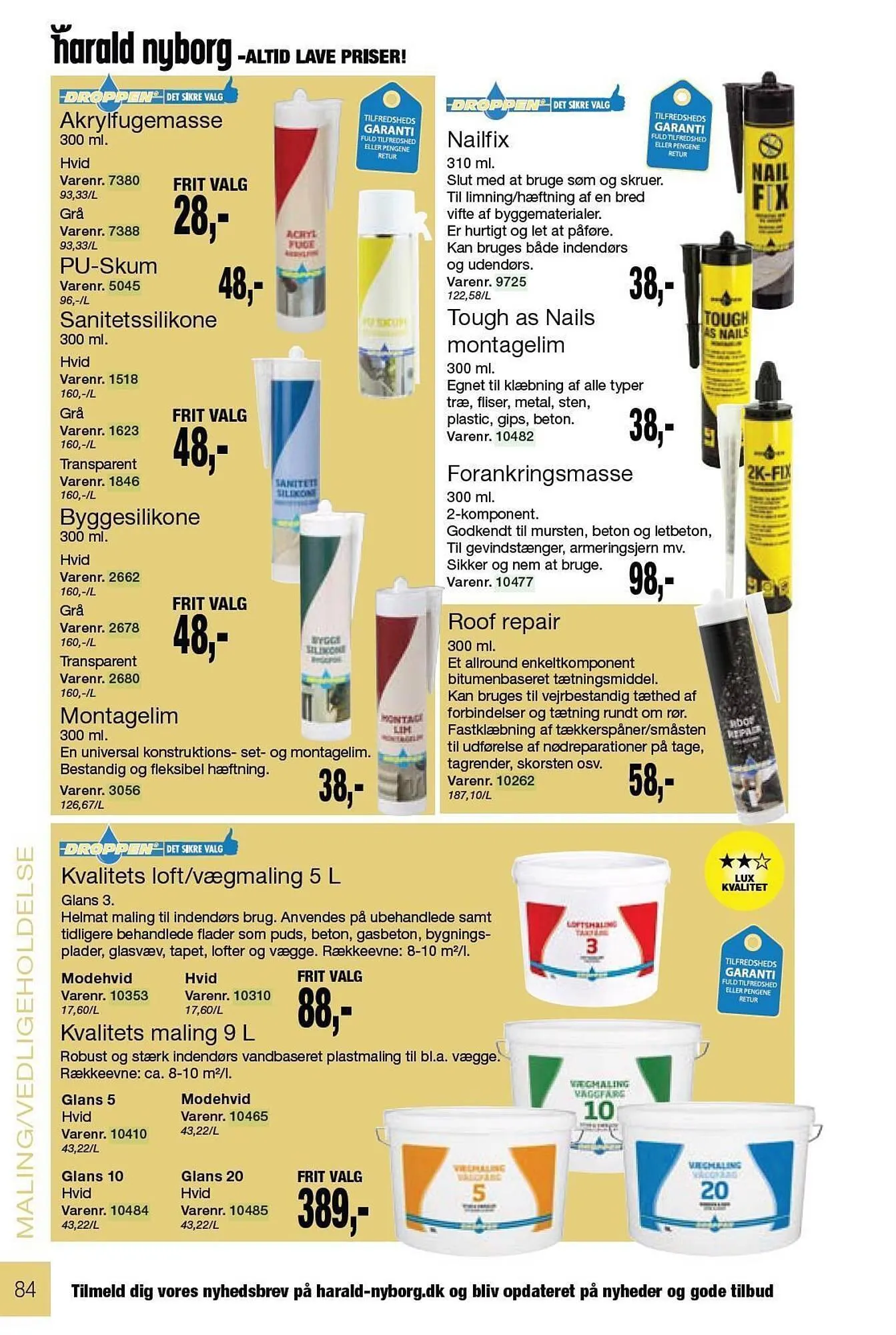 Harald Nyborg tilbudsavis Gyldig indtil 16. februar - 31. december 2023 - tilbudsavis side 84