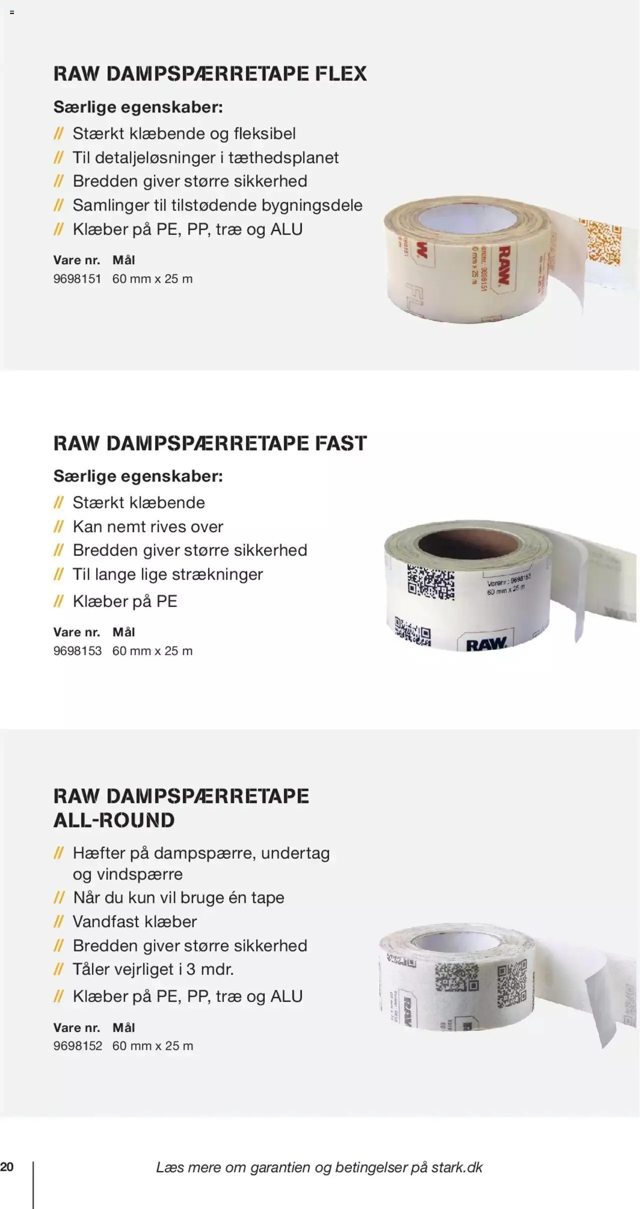 Stark - Dampspaerrer & byggemembraner Gyldig indtil 1. februar - 31. december 2023 - tilbudsavis side 20
