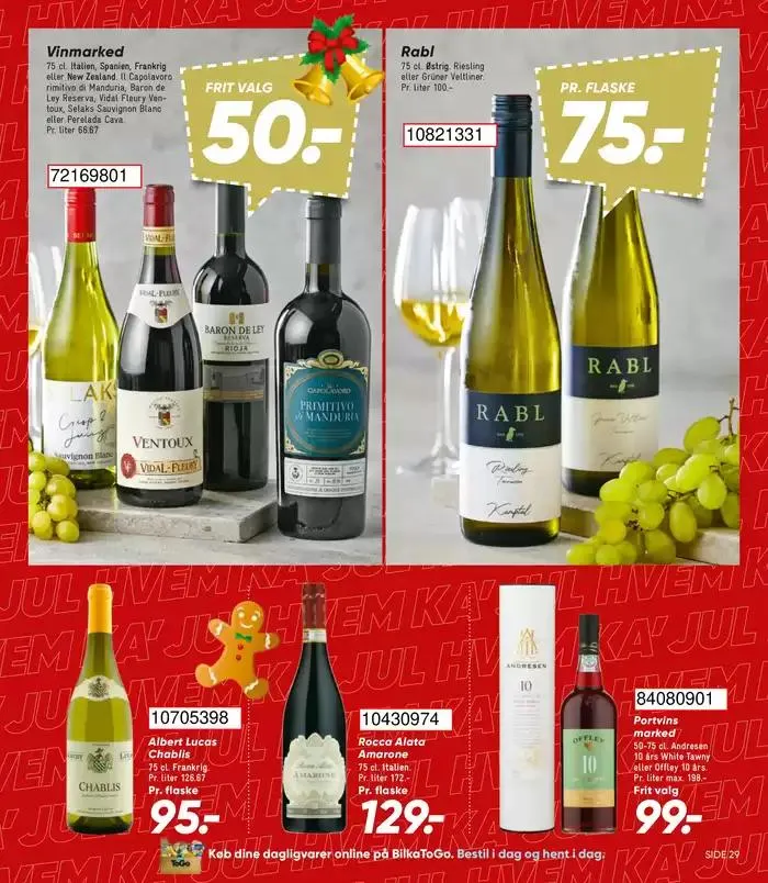 Bilka Tilbudsavis Gyldig indtil 21. december - 4. januar 2025 - tilbudsavis side 33