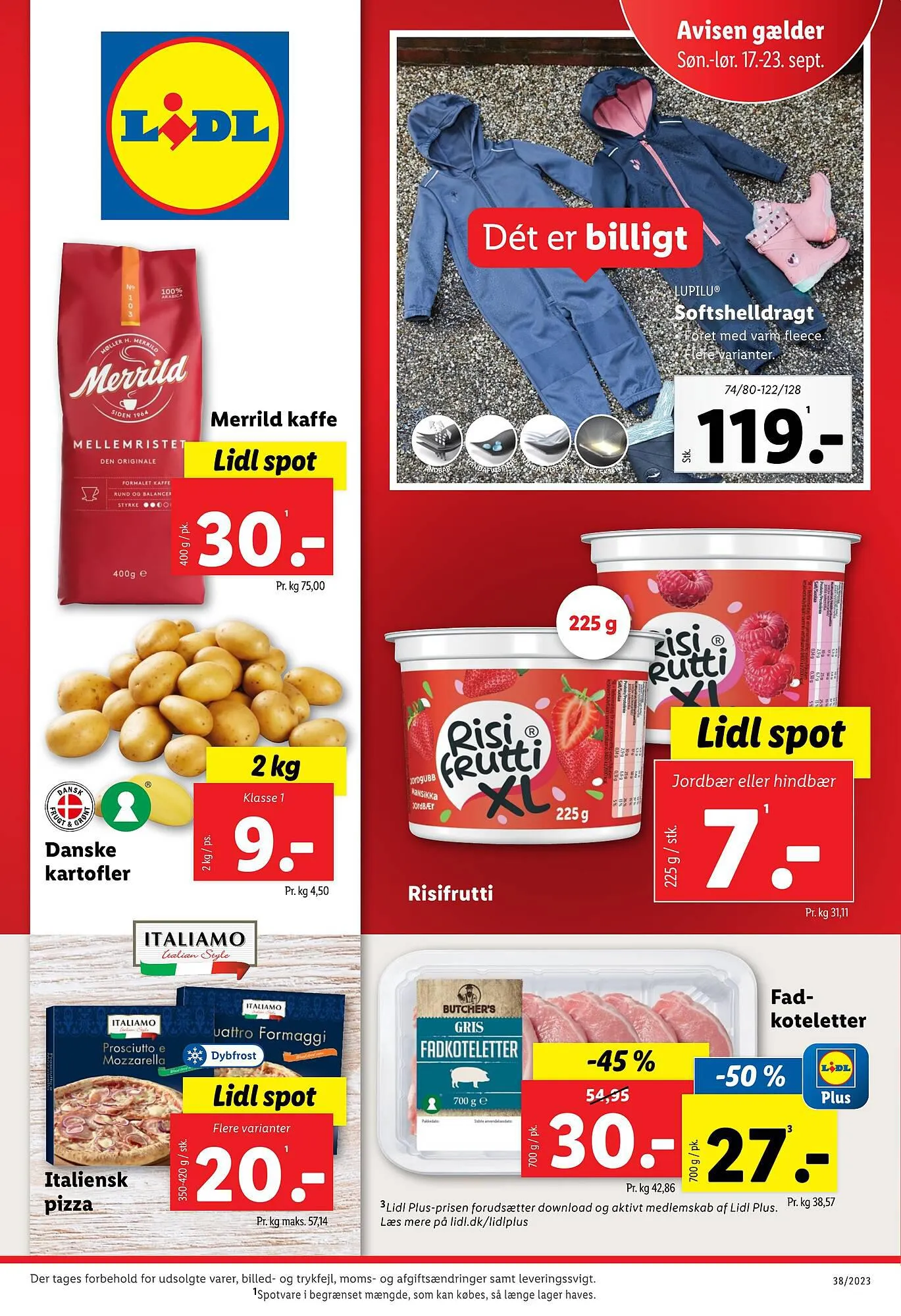 Lidl tilbudsavis Gyldig indtil 17. september - 23. september 2023 - tilbudsavis side 1