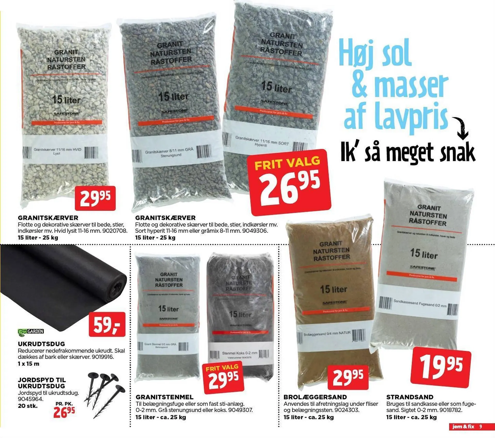 jem & fix tilbudsavis Gyldig indtil 23. juli - 29. juli 2023 - tilbudsavis side 9