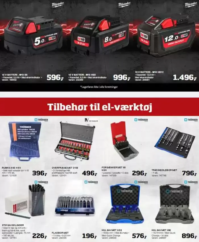 Elværktøj Avis Gyldig indtil 12. november - 12. januar 2025 - tilbudsavis side 38