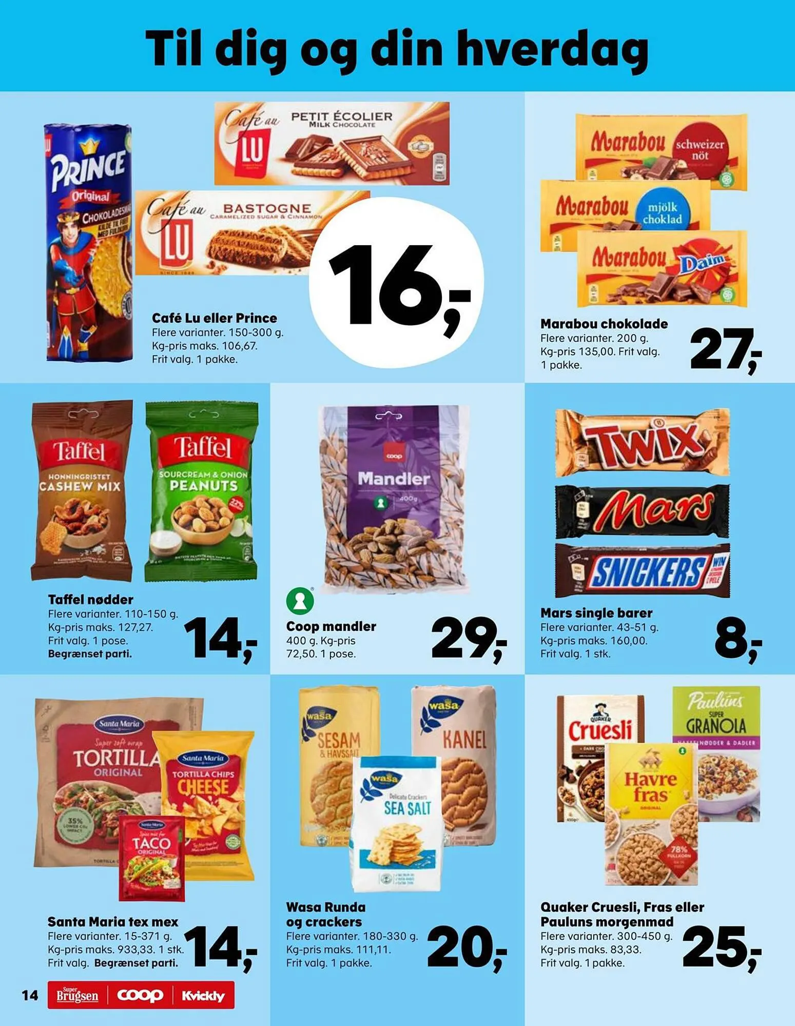 SuperBrugsen tilbudsavis Gyldig indtil 3. august - 17. august 2023 - tilbudsavis side 16