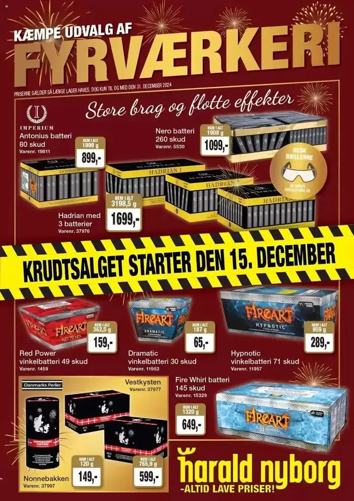 Harald Nyborg Tilbudsavis Gyldig indtil 21. november - 5. december 2024 - tilbudsavis side 1