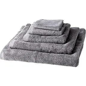 MAISON Håndklæde - str. 30x50 cm - Grå