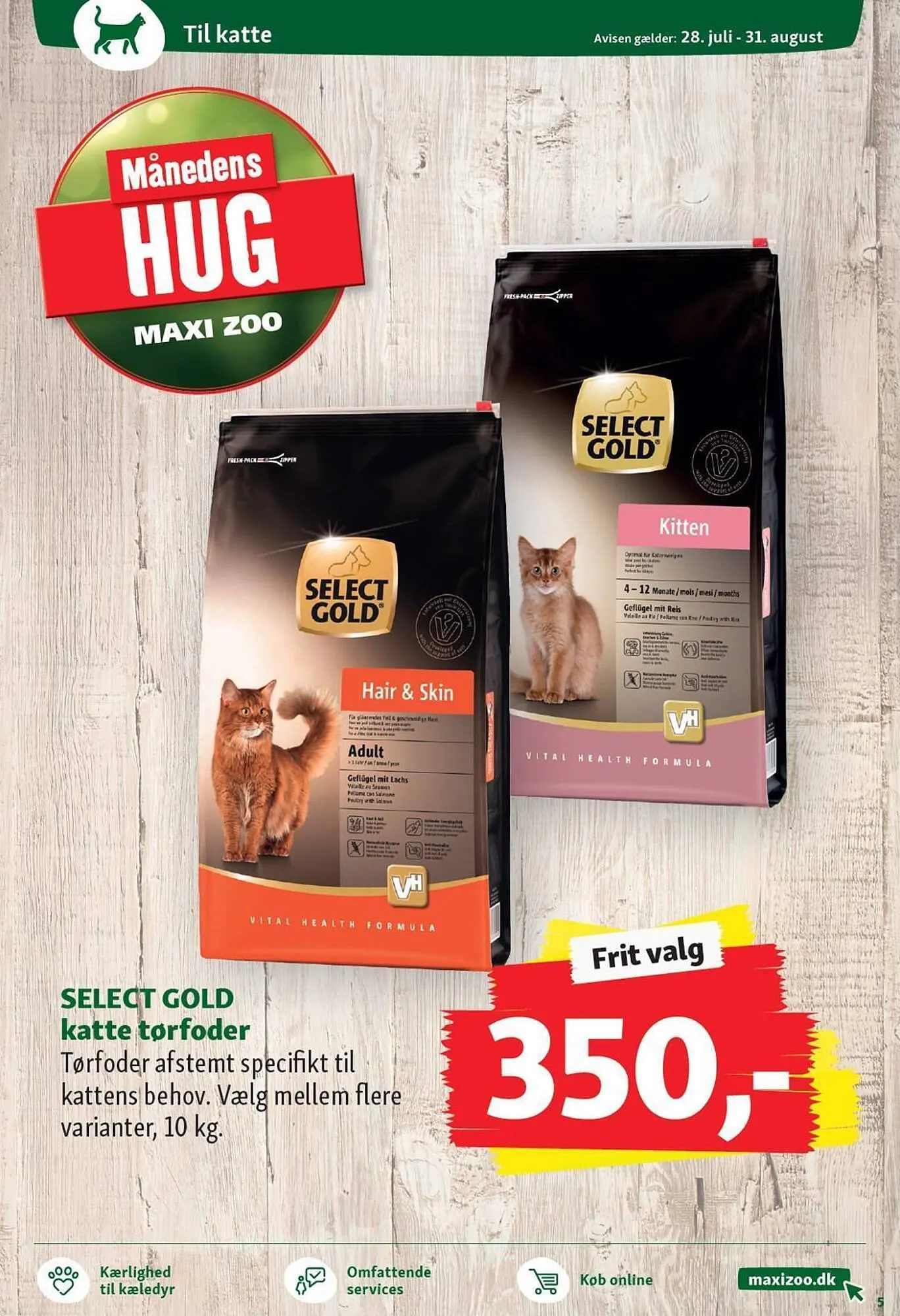 Maxi Zoo tilbudsavis Gyldig indtil 28. juli - 31. august 2023 - tilbudsavis side 5