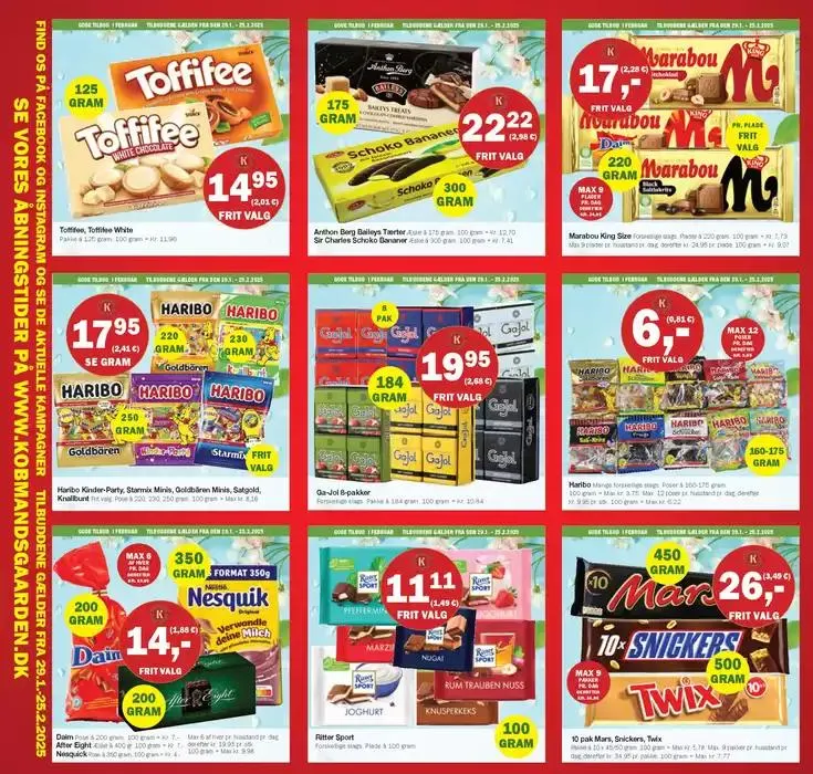 Aktuelle tilbud Købmandsgården Gyldig indtil 29. januar - 25. februar 2025 - tilbudsavis side 8