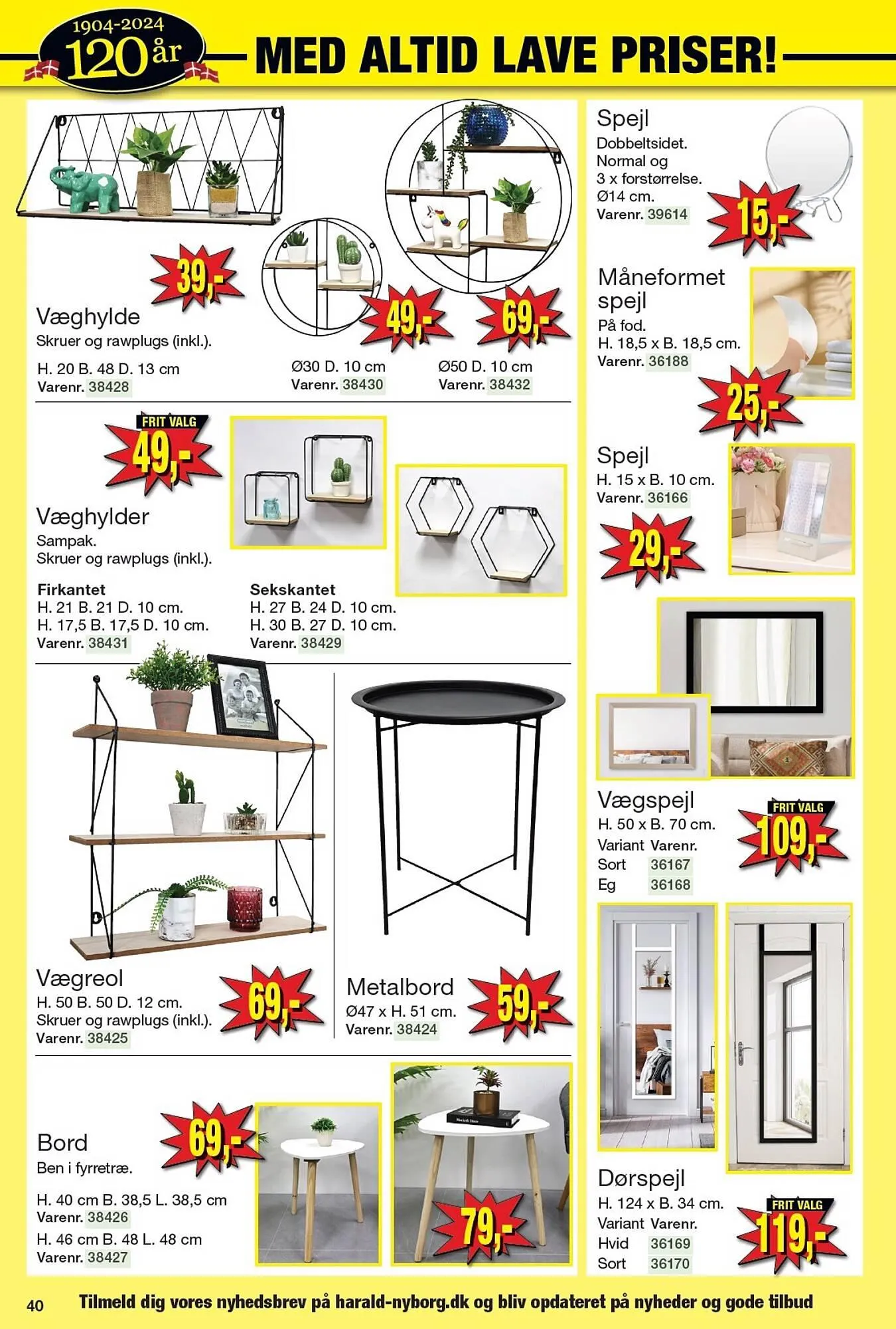 Harald Nyborg tilbudsavis Gyldig indtil 3. oktober - 9. oktober 2024 - tilbudsavis side 48