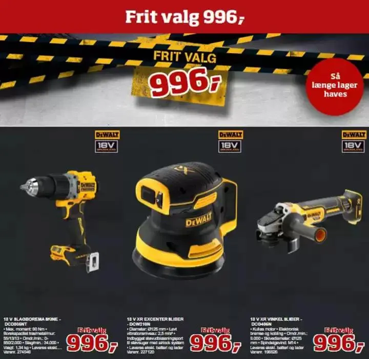 Elværktøj Avis Gyldig indtil 12. november - 12. januar 2025 - tilbudsavis side 20