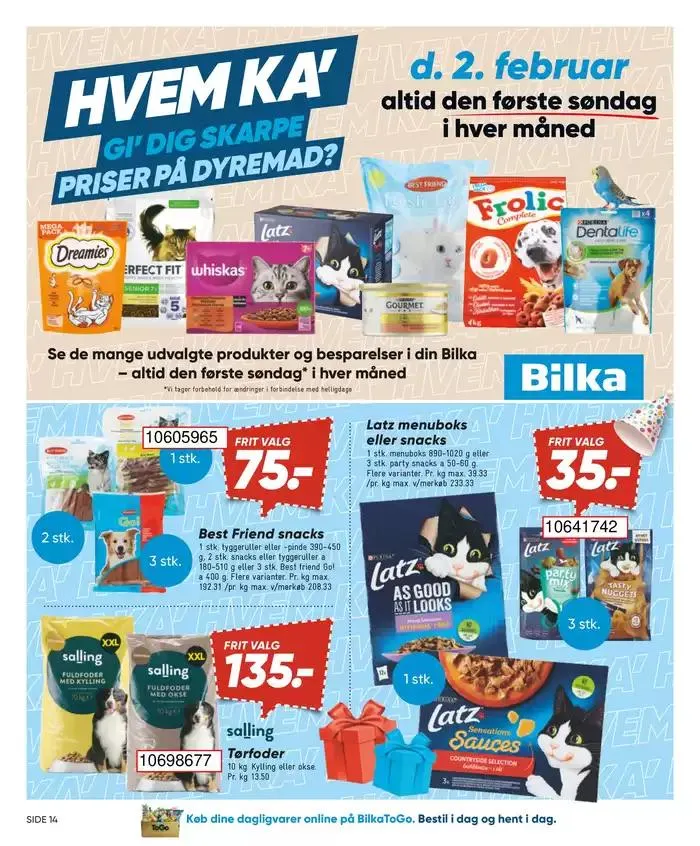 Toptilbud til alle kupjægere Gyldig indtil 29. januar - 12. februar 2025 - tilbudsavis side 14