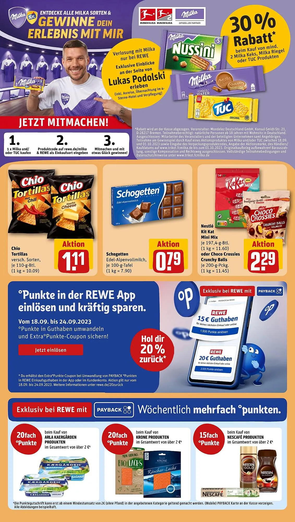 REWE tilbudsavis Gyldig indtil 18. september - 23. september 2023 - tilbudsavis side 12