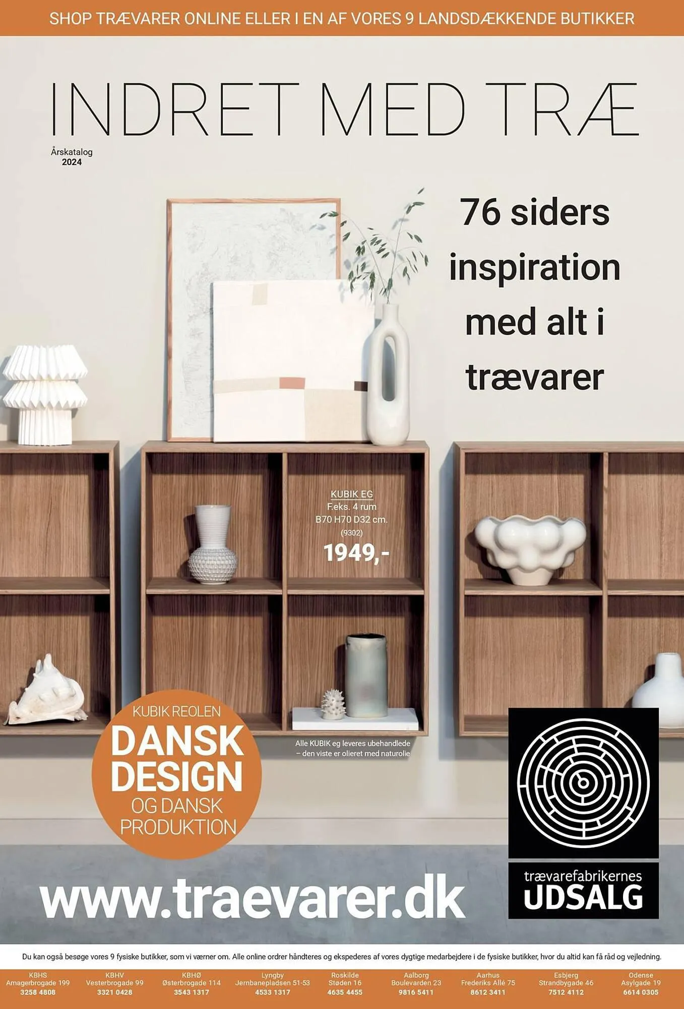 Trævarefabrikernes Udsalg tilbudsavis Gyldig indtil 18. januar - 31. december 2024 - tilbudsavis side 