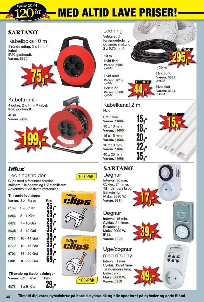 Harald Nyborg Tilbudsavis. 1 Gyldig indtil 25. september - 9. oktober 2024 - tilbudsavis side 25