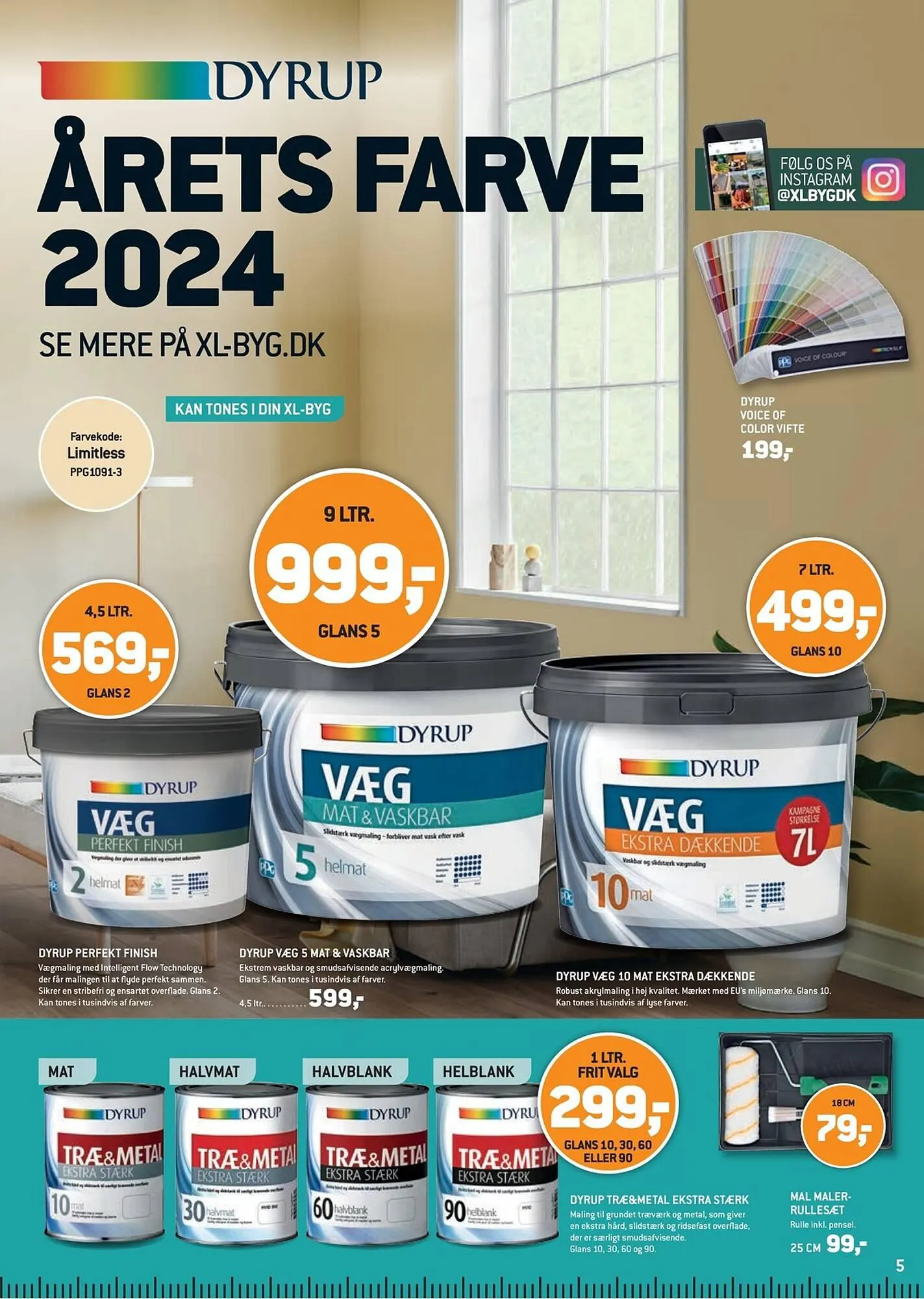 XL-BYG tilbudsavis Gyldig indtil 22. september - 5. oktober 2023 - tilbudsavis side 5