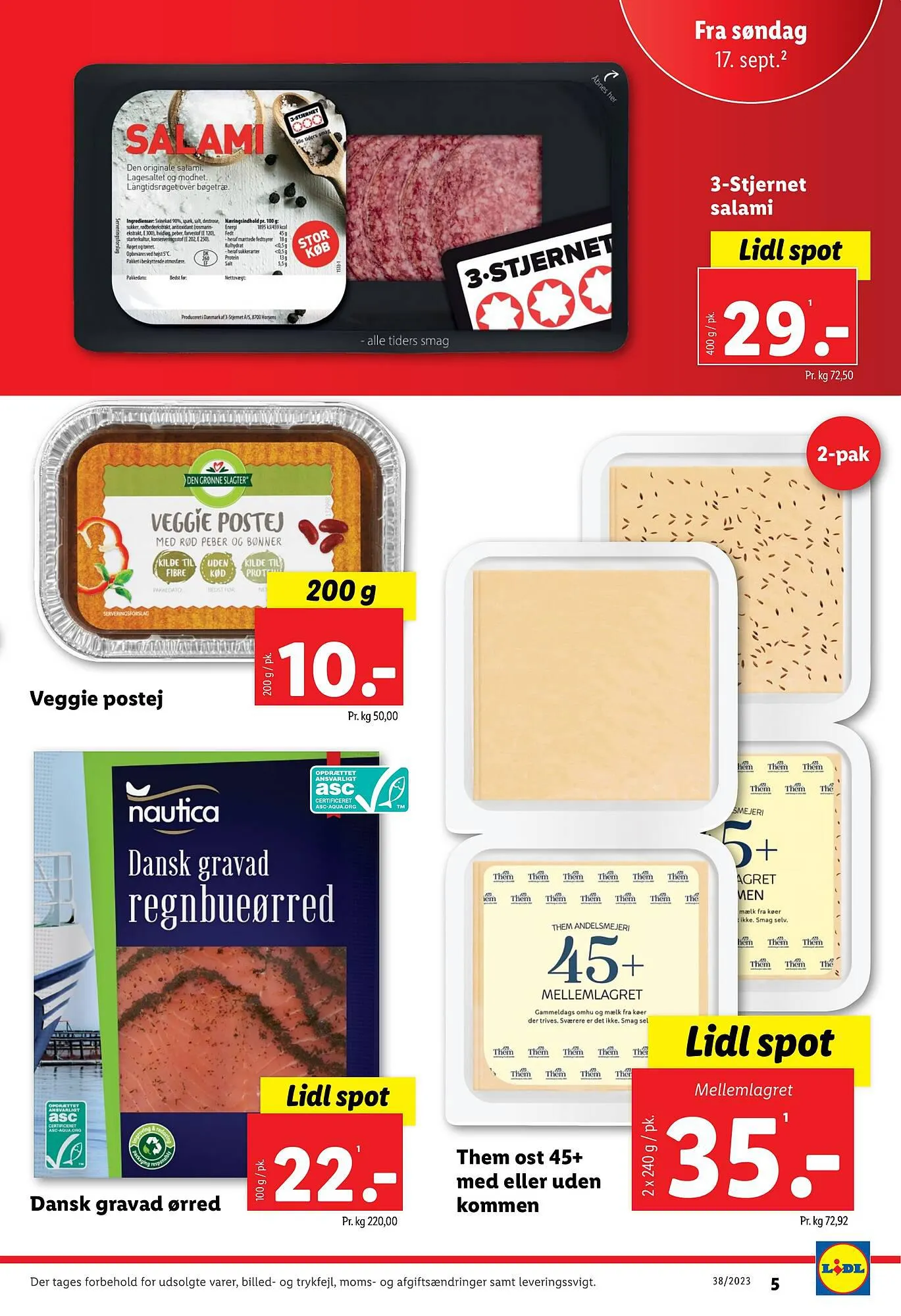 Lidl tilbudsavis Gyldig indtil 17. september - 23. september 2023 - tilbudsavis side 5
