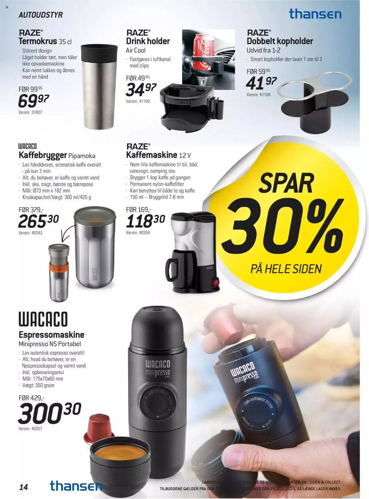 Thansen - Tilbudsavis Gyldig indtil 28. juni - 1. august 2023 - tilbudsavis side 14
