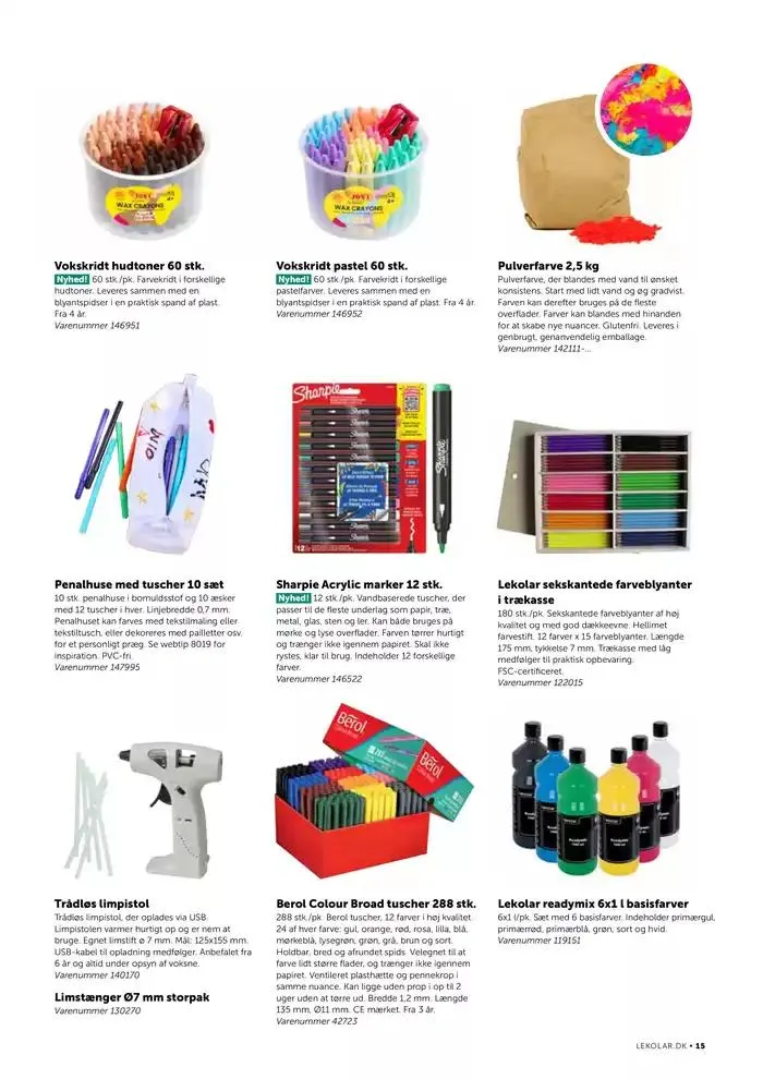 Lekolar Nyheder og favoritter dagtilbud Gyldig indtil 25. januar - 8. februar 2025 - tilbudsavis side 15